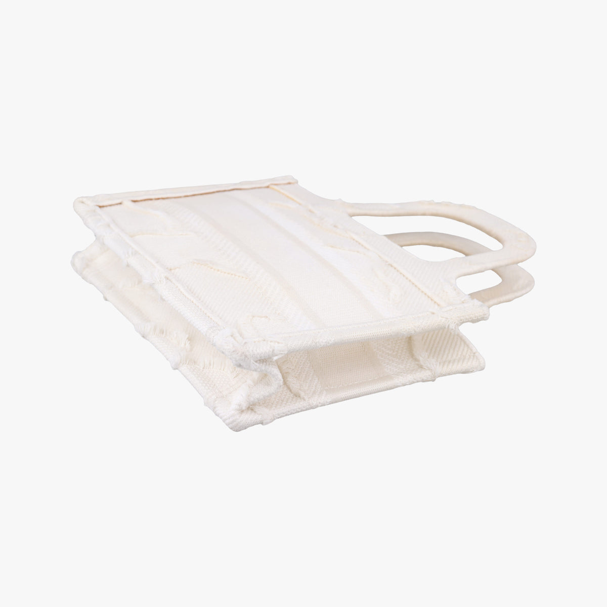 Book Tote Mini White canvas 50-MA-0220ブックトート ミニ ホワイト キャンバス 50-MA-0220