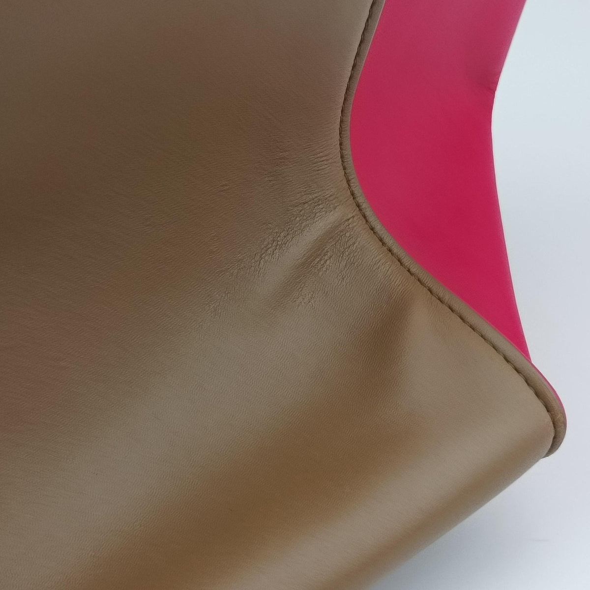 Trapeze Small Beige×rose Leather W-GM-0174トラペーズスモール ベージュ×ローズ レザー W-GM-0174