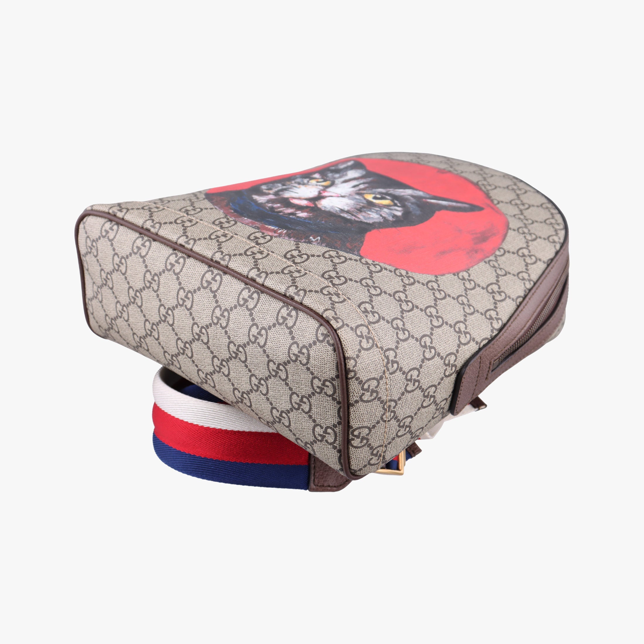 GG Supreme Bosco dog print Beige×Multicolour PVC coated canvas 495621 I023614480GGスプリームボスコ 犬プリント ベージュ×マルチカラー PVCコーティングキャンバス 495621 I023614480