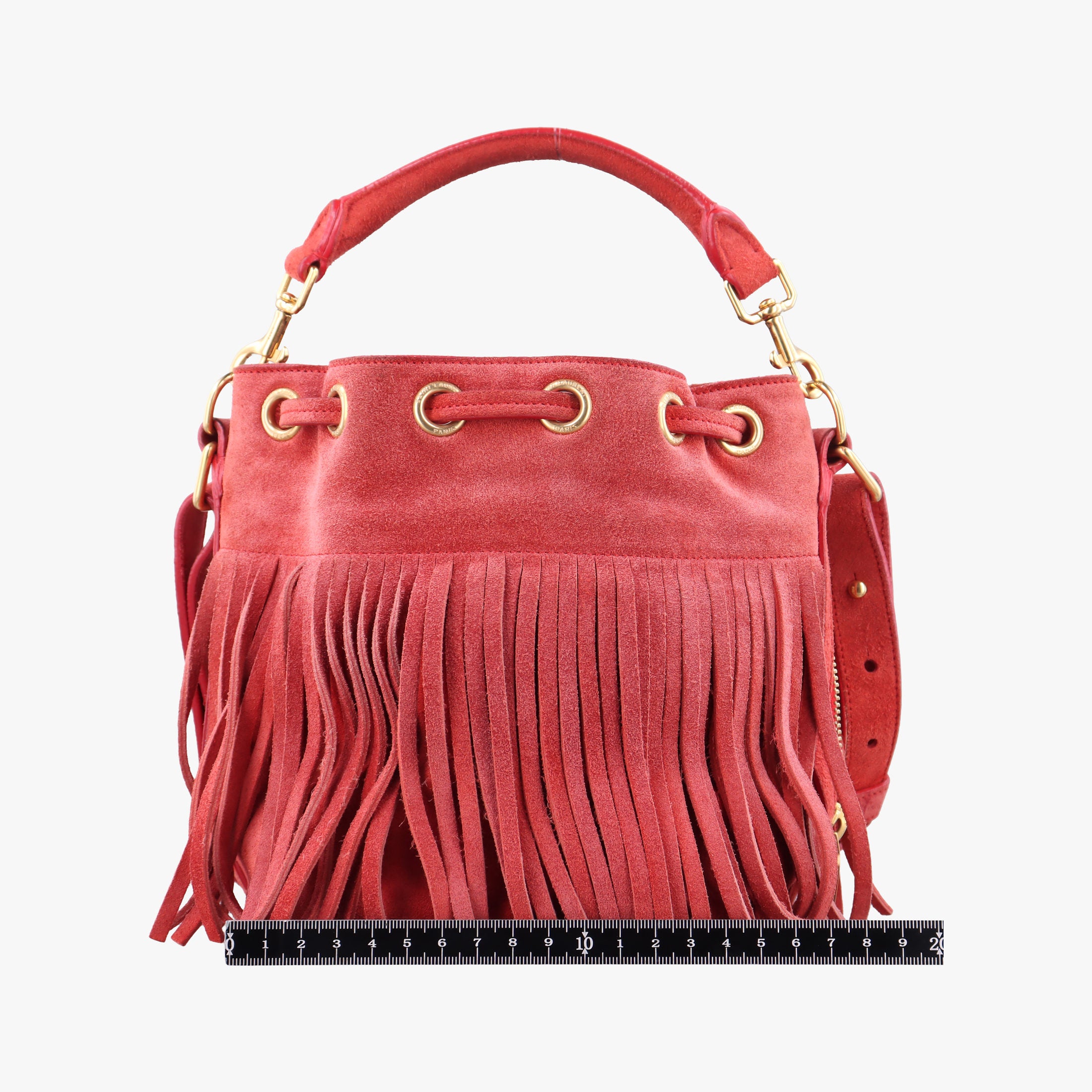Fringe Red suede 372453 PMR372453.0215フリンジ レッド スエード 372453 PMR372453.0215