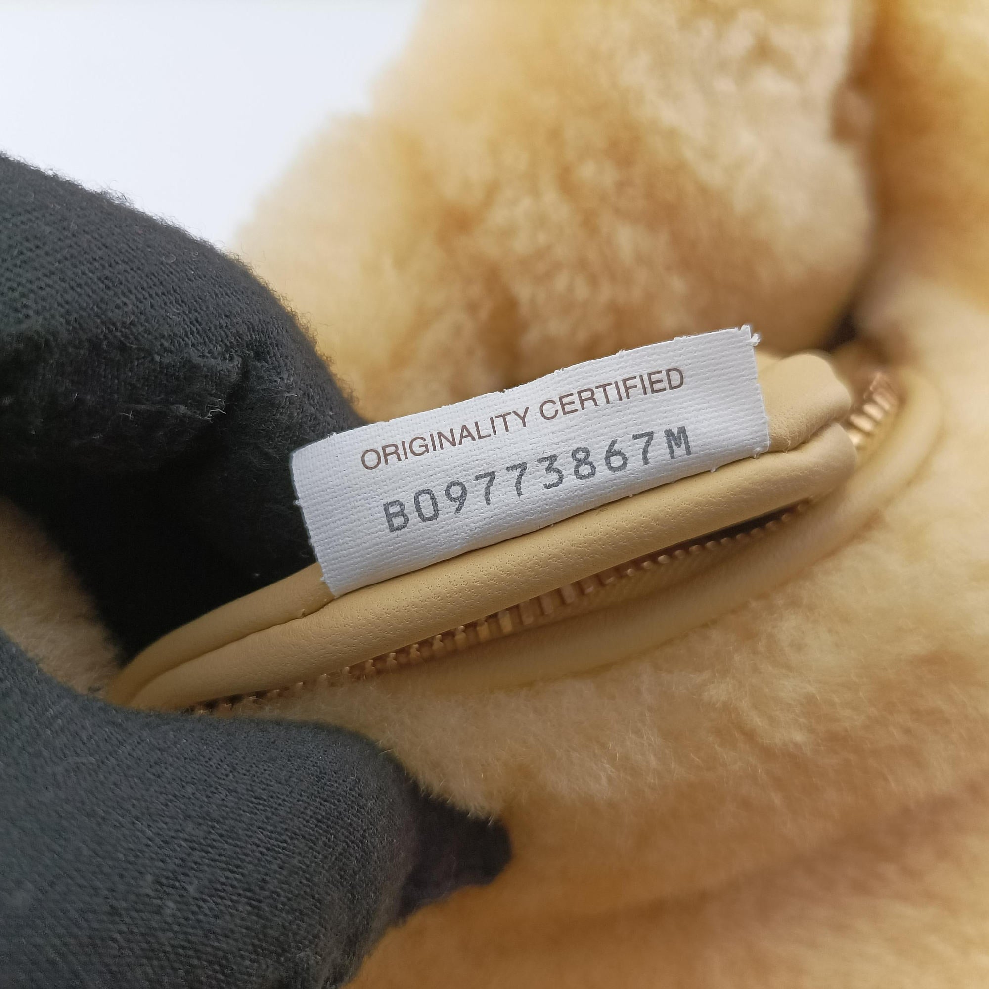 The Jodie Yellow Pile B09773867Mザ ジョディ イエロー パイル B09773867M