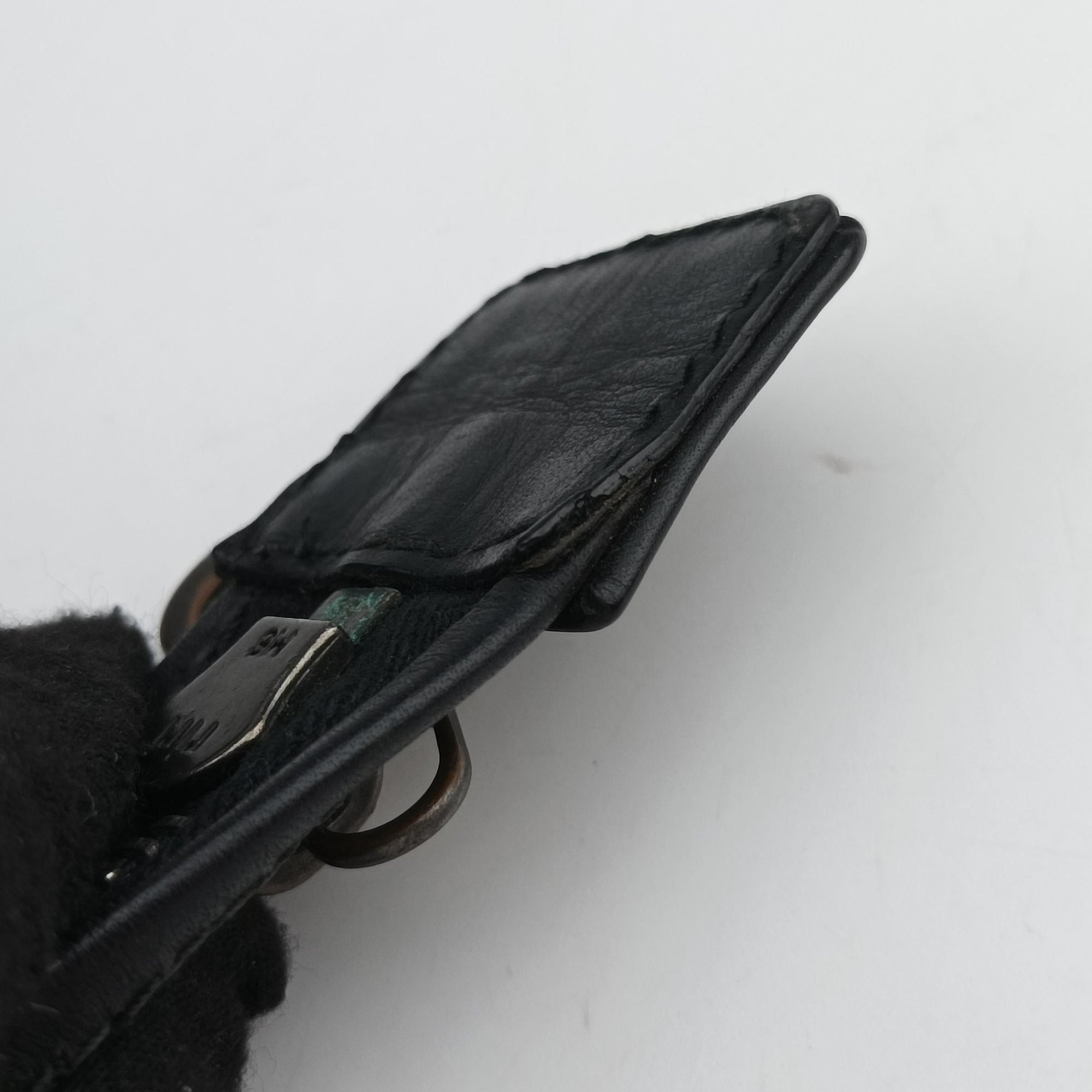 Pre-owned Bottega Veneta Intrecciato Black lambskin handbag | stylenewstar