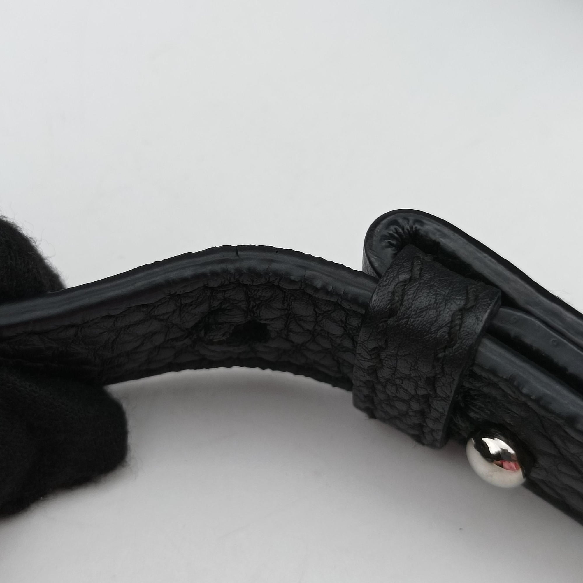 New Jackie Black Leather 362971 H016988767ニュージャッキー ブラック レザー 362971 H016988767