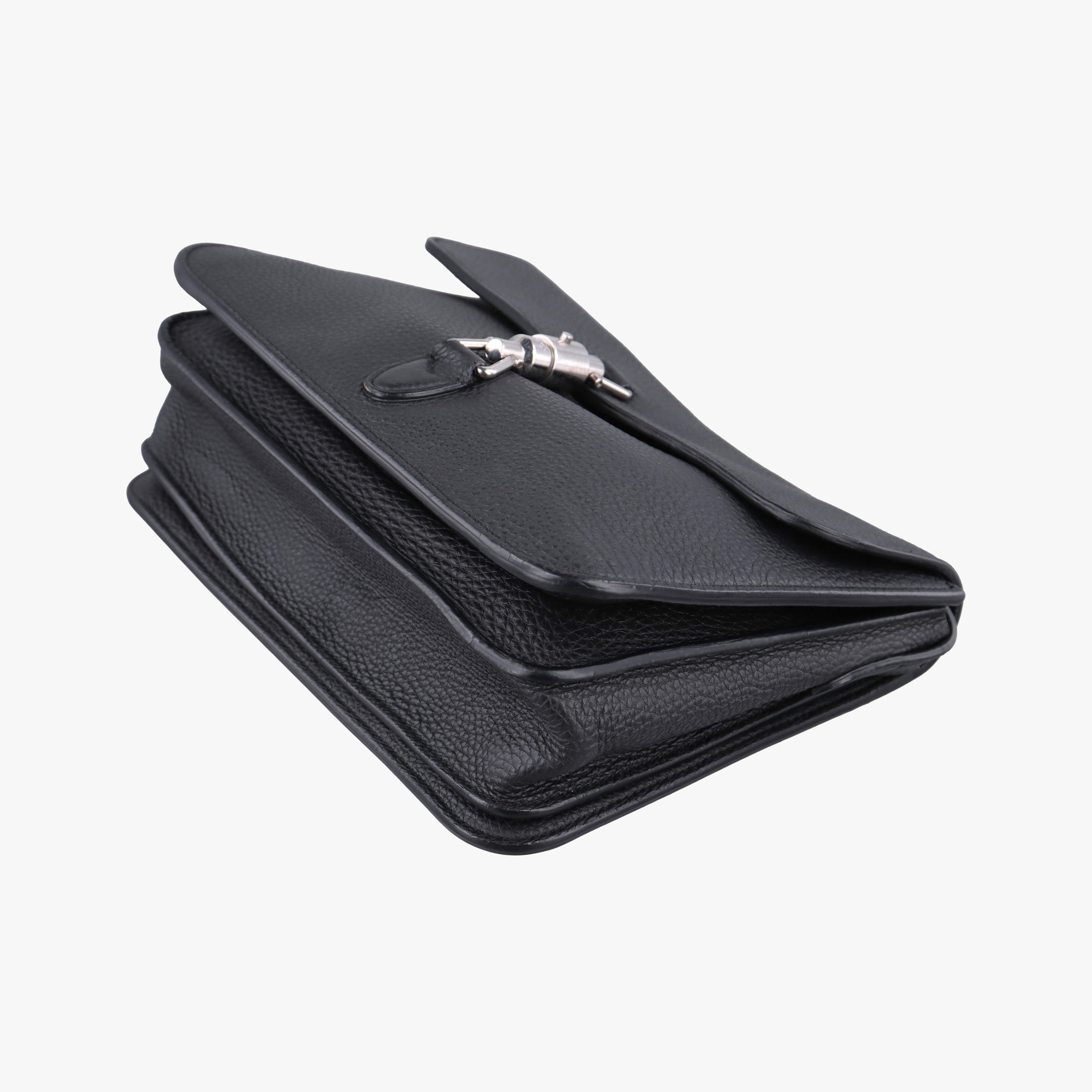 New Jackie Black Leather 362971 H016988767ニュージャッキー ブラック レザー 362971 H016988767
