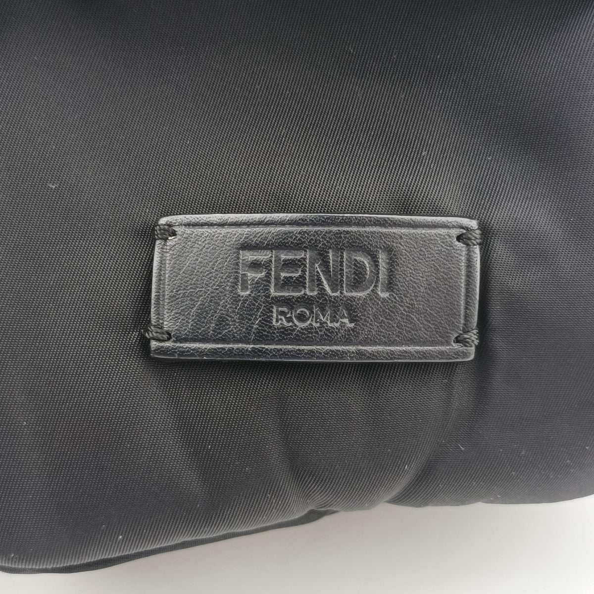 Secondhand Fendi monster bag bugs Black x Multicolour Nylon x leather 8BZ035 backpack/rucksack | stylenewstar