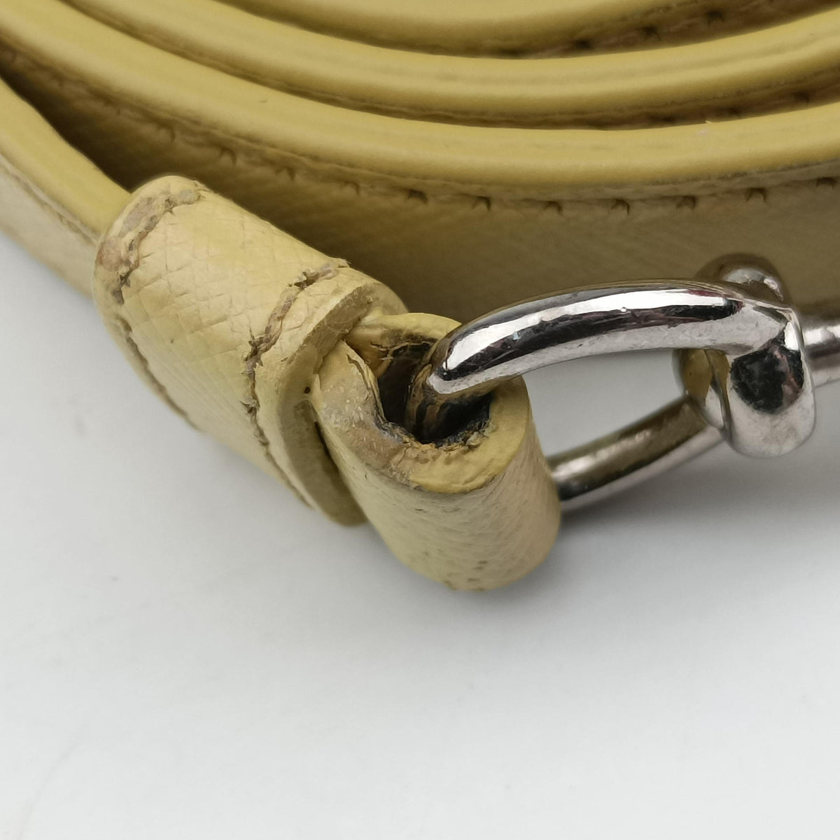Small Sound Flap Yellow SAFFIANO Leather BN2485 31/Aスモール サウンド フラップ イエロー サフィアーノレザー BN2485 31/A