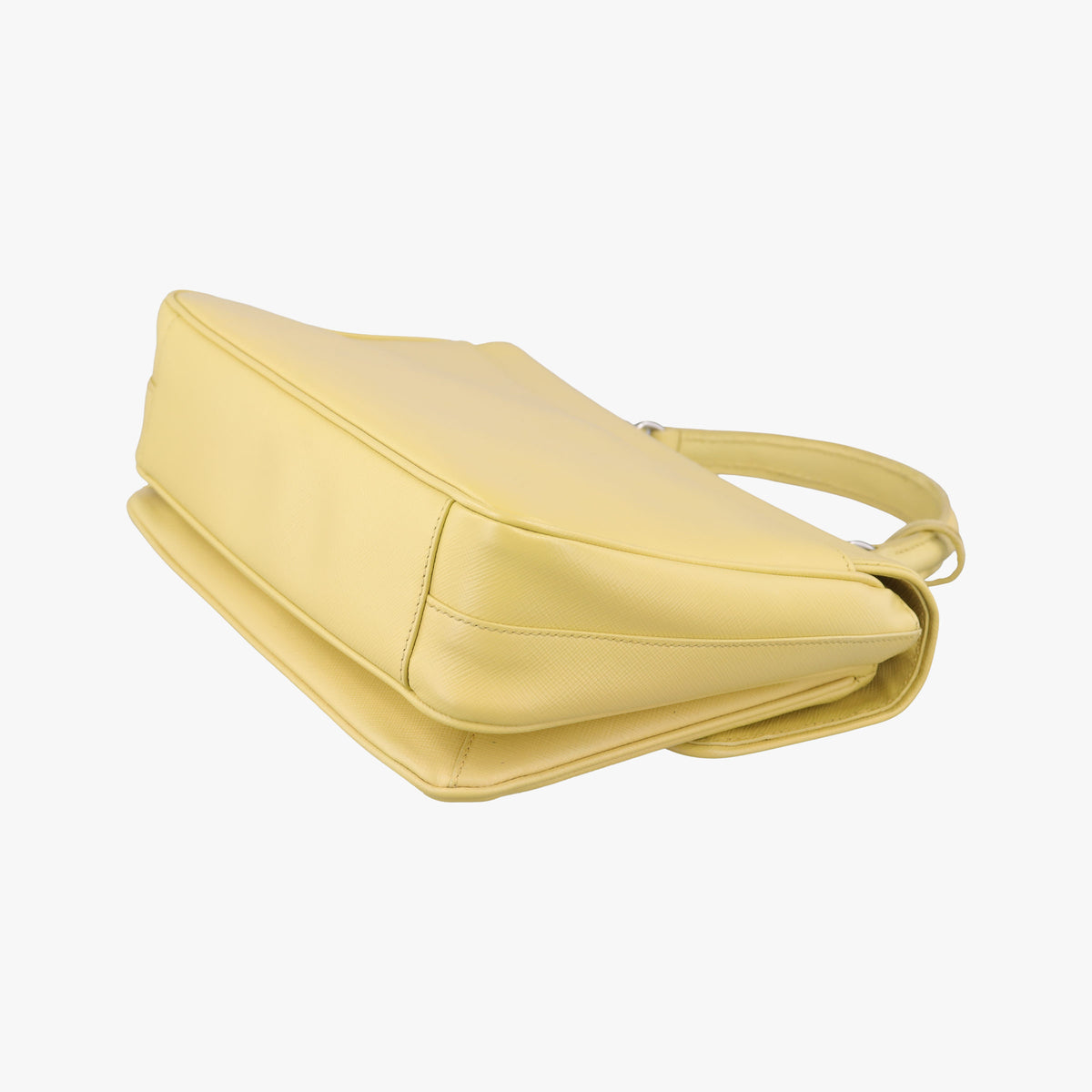 Small Sound Flap Yellow SAFFIANO Leather BN2485 31/Aスモール サウンド フラップ イエロー サフィアーノレザー BN2485 31/A