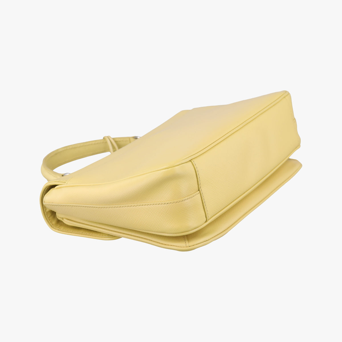 Small Sound Flap Yellow SAFFIANO Leather BN2485 31/Aスモール サウンド フラップ イエロー サフィアーノレザー BN2485 31/A