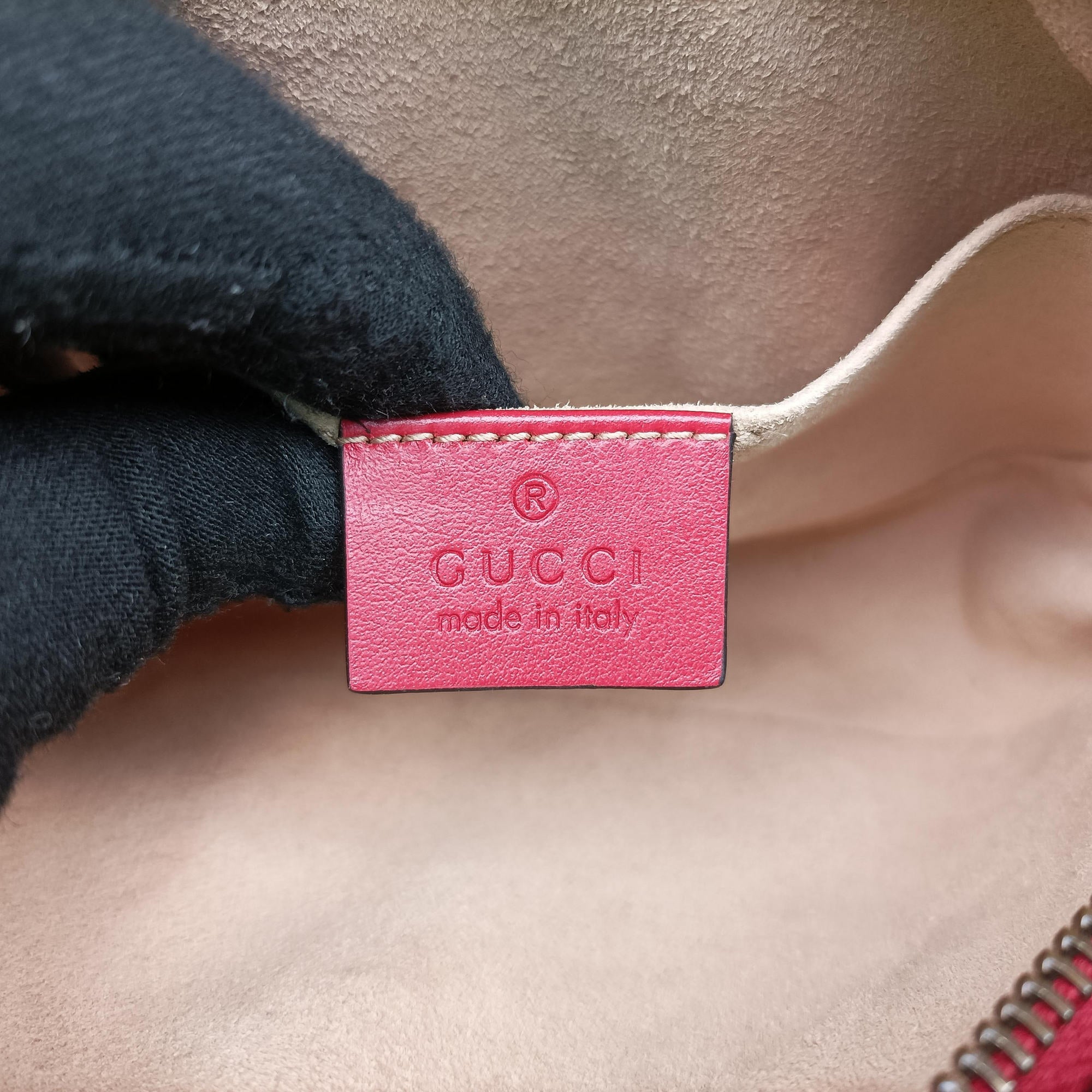 GG Marmont Red Leather 448065 I025454201GGマーモント レッド レザー 448065 I025454201