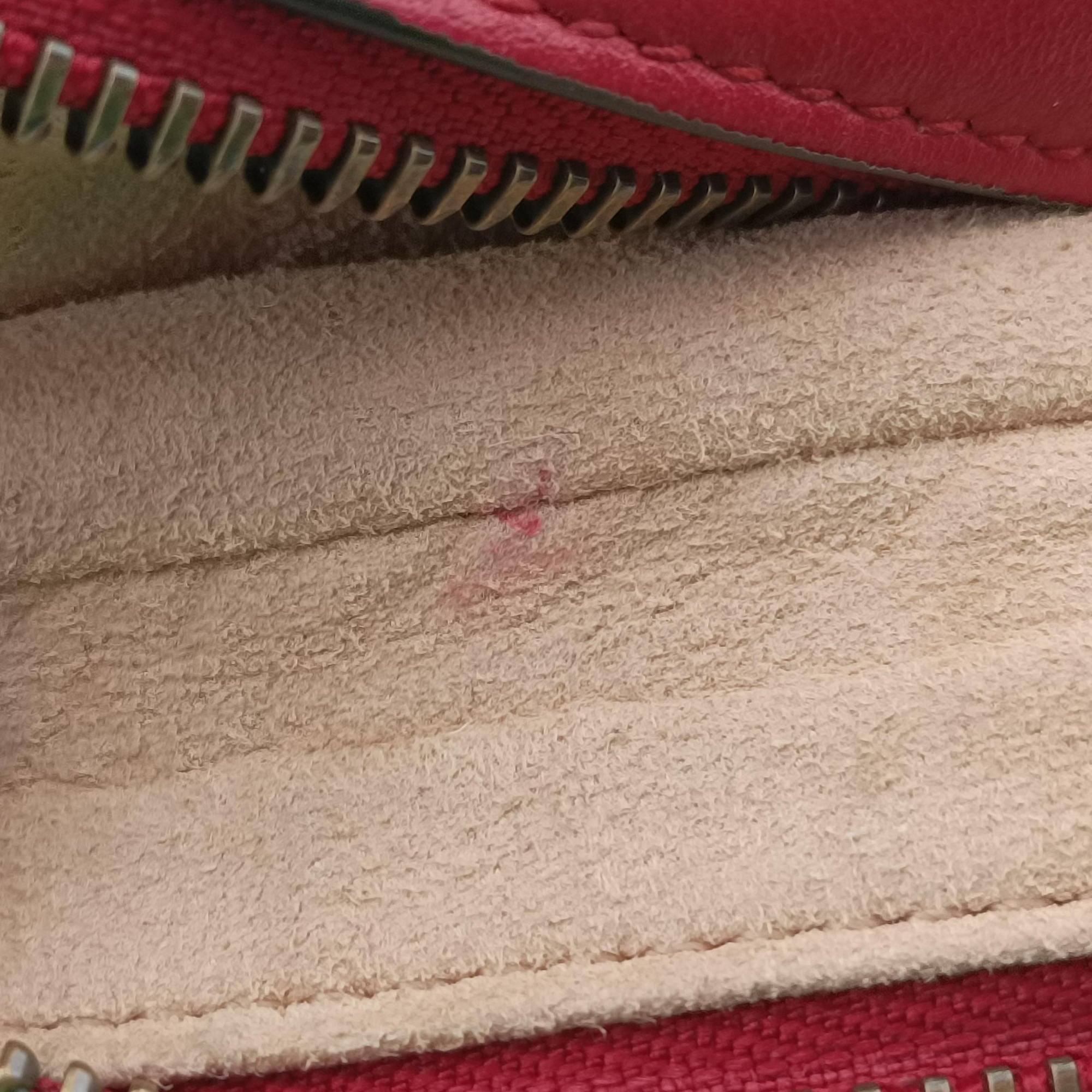GG Marmont Red Leather 448065 I025454201GGマーモント レッド レザー 448065 I025454201