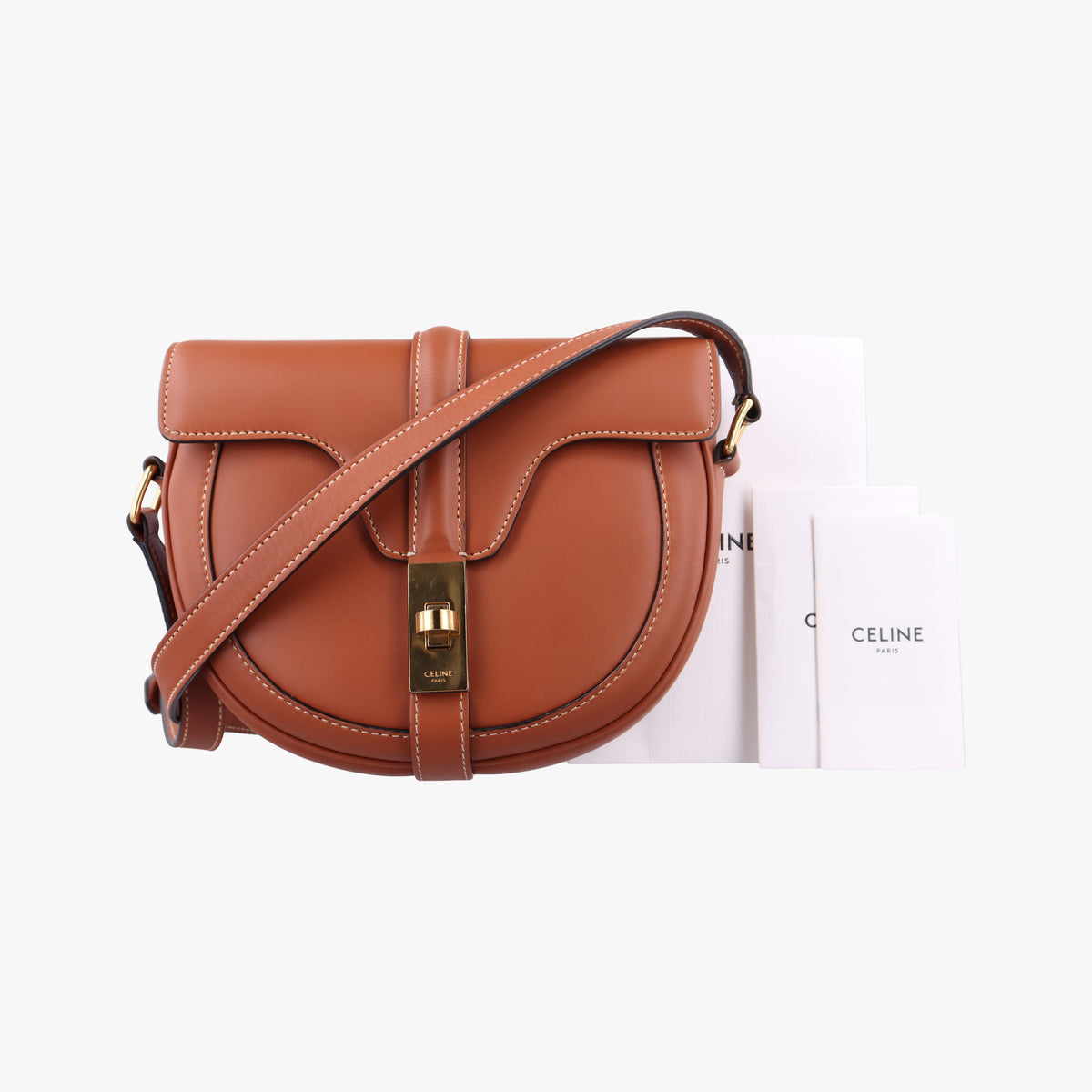 Besace 16 Small Brown Leather W-SL-2 Lot number unknownベサス16スモール ブラウン レザー W-SL-2 製番不明