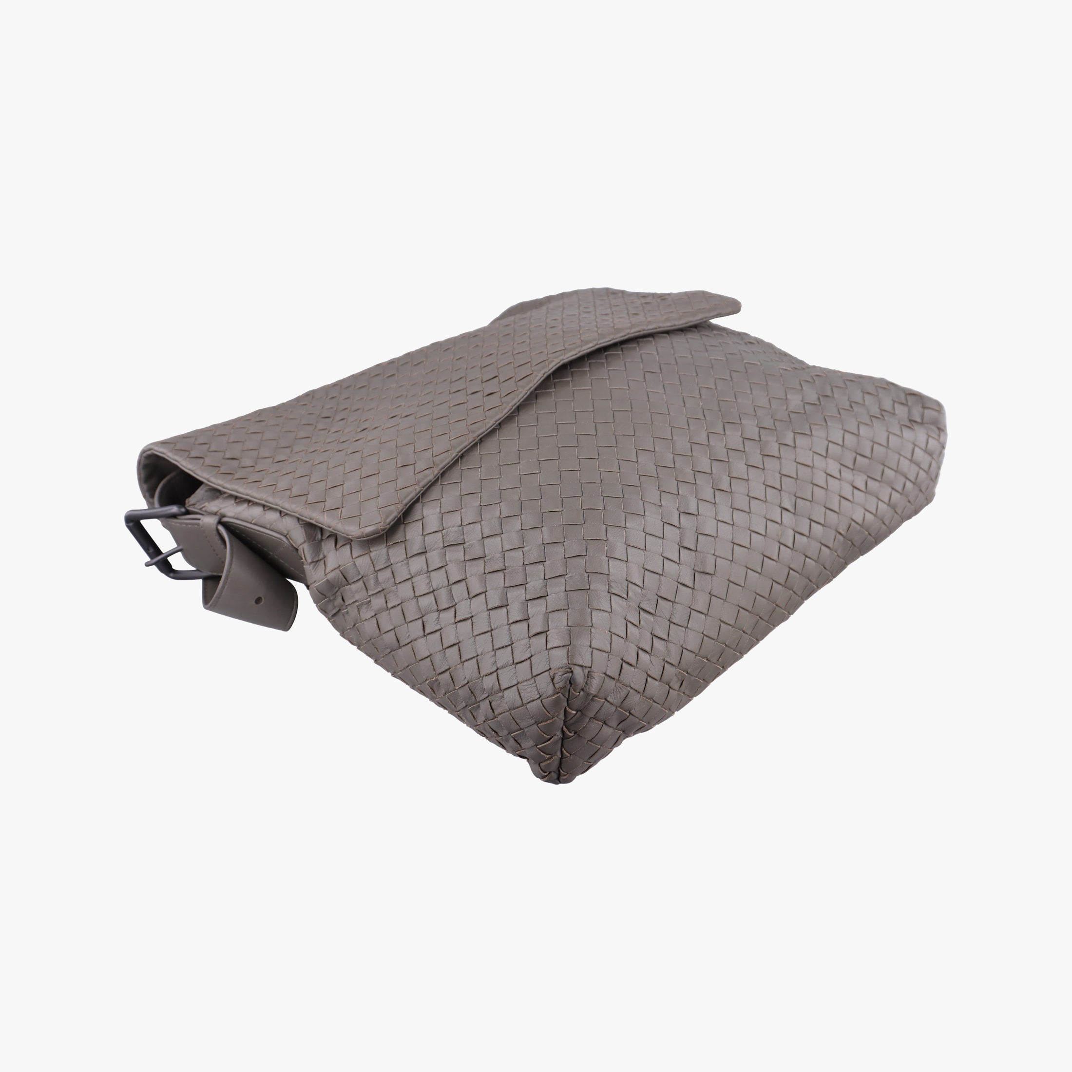 Intrecciato Gray lambskin B01213918Uイントレチャート グレー ラムスキン B01213918U