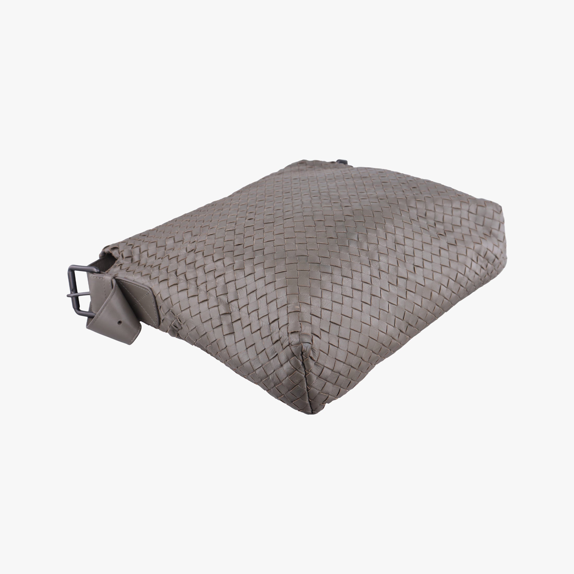 Intrecciato Gray lambskin B01213918Uイントレチャート グレー ラムスキン B01213918U