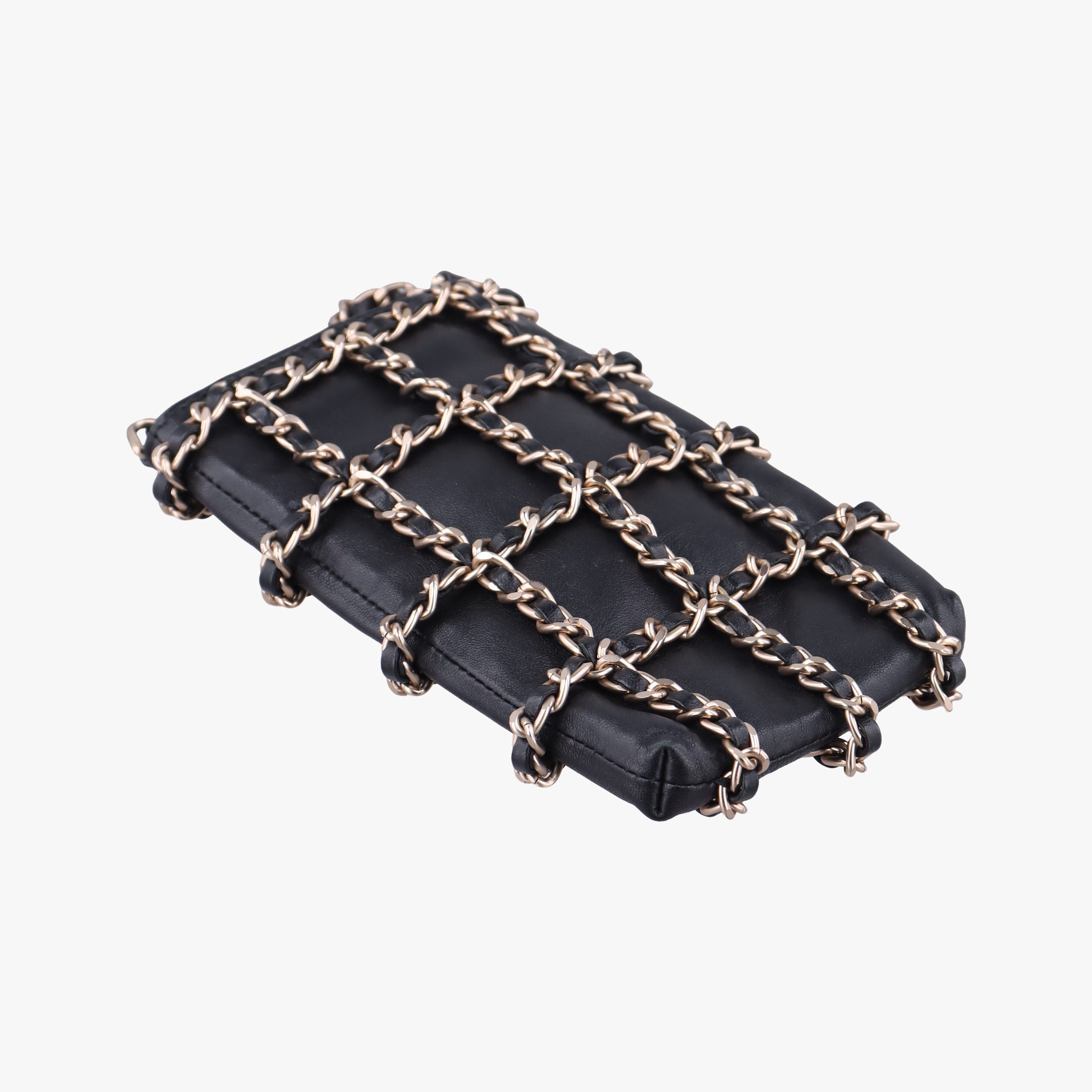 Tech Me Out phone case Black lambskin AP1161 28587032テック ミー アウト フォンケース ブラック ラムスキン AP1161 28587032