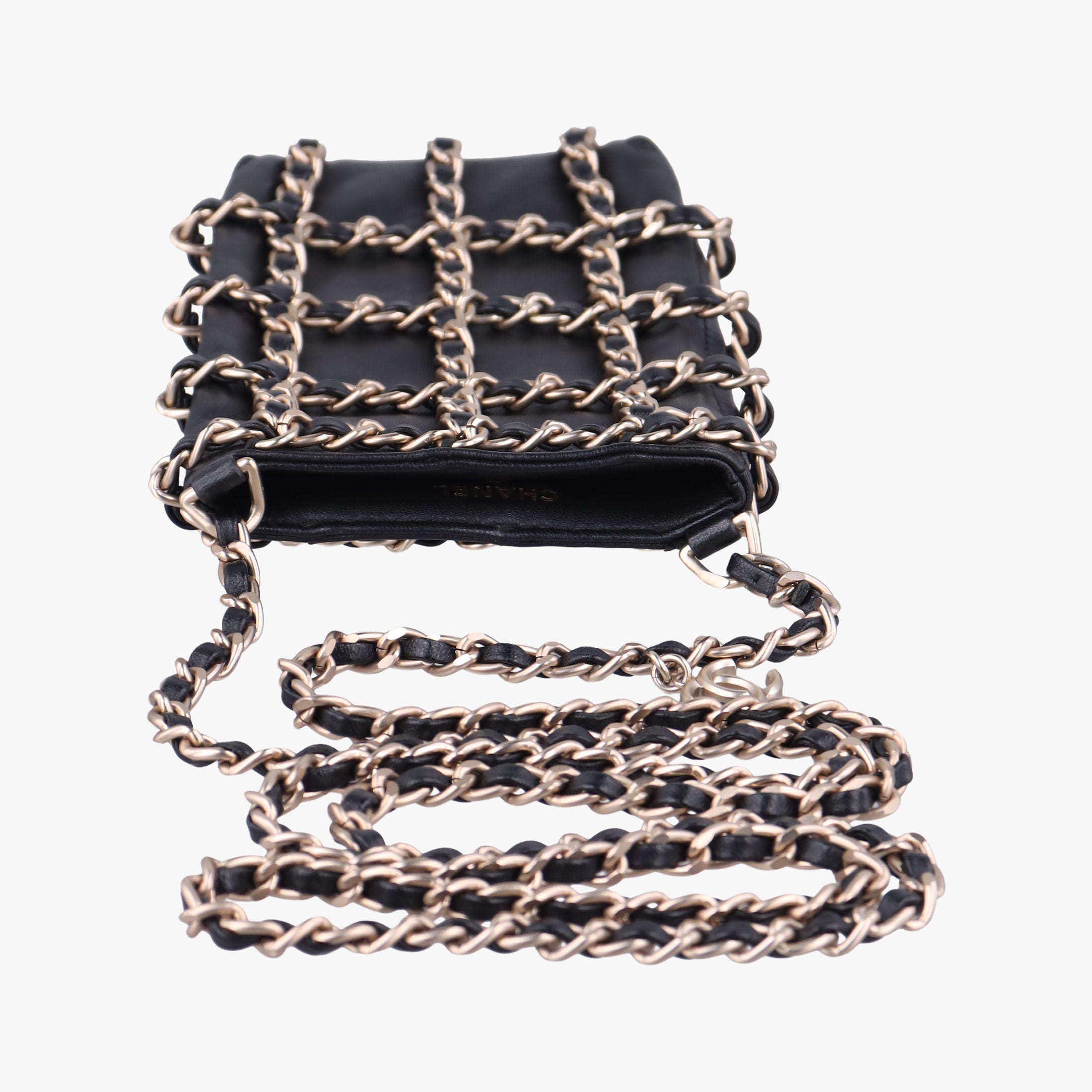 Tech Me Out phone case Black lambskin AP1161 28587032テック ミー アウト フォンケース ブラック ラムスキン AP1161 28587032