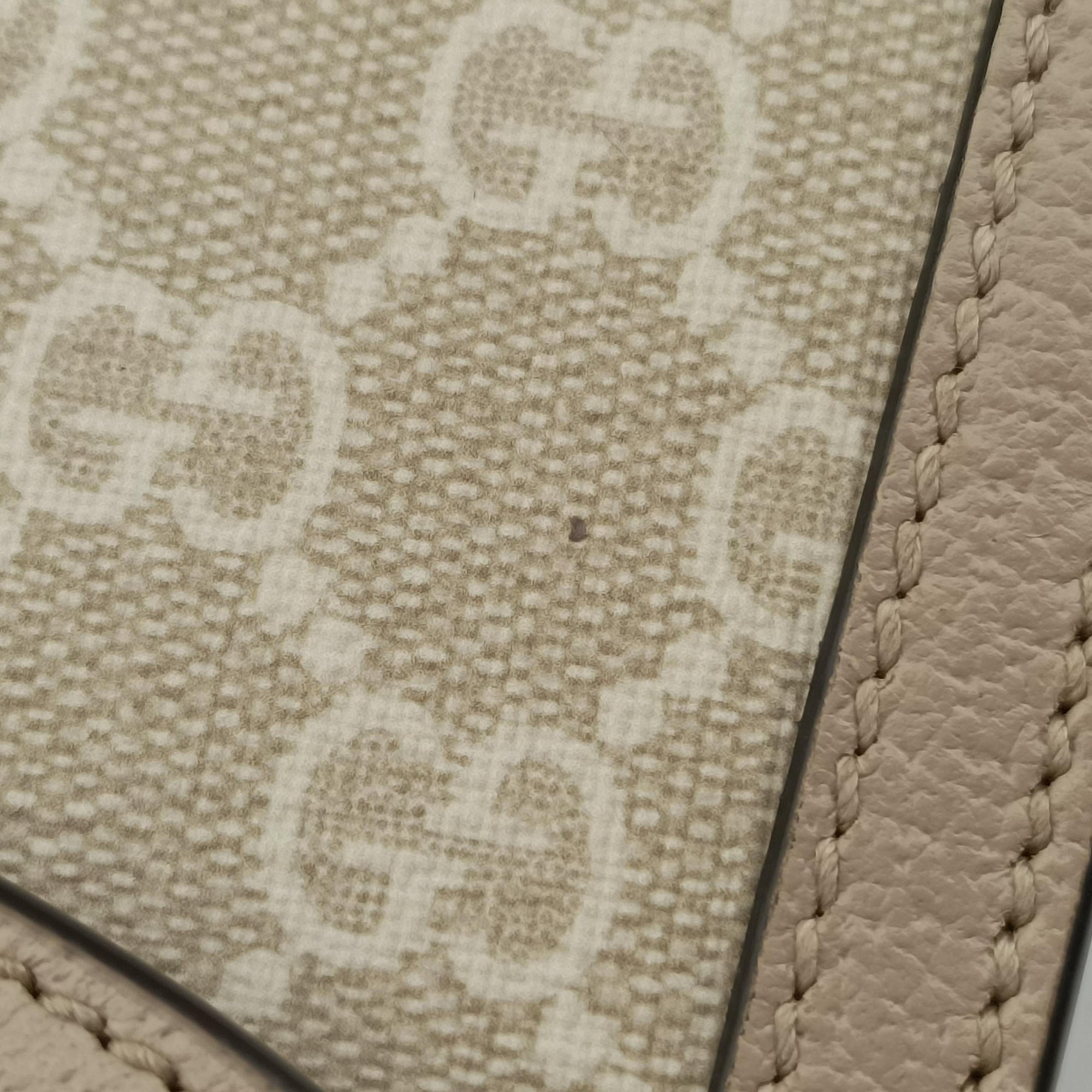 Ophidia GG Mini Beige × Ebony GG Supreme Canvas × Leather 696180 C037835242オフィディア GG ミニ ベージュ×エボニー GGスプリーム キャンバス × レザー 696180 C037835242