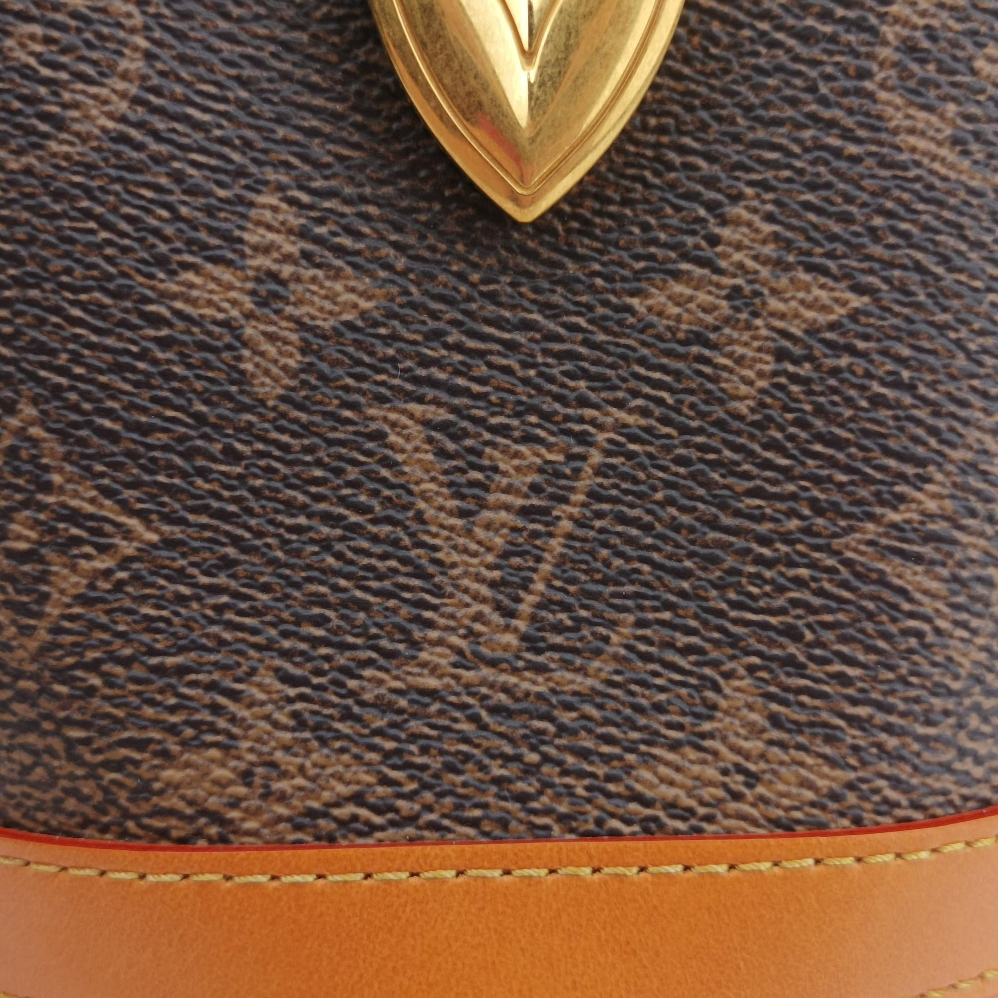 Envelope Pouch Brown Monogram Dust x Leather M11629 IC Chipエンベロップポーチ モノグラム/ブラウン モノグラムダスト x レザー M11629 ICチップ
