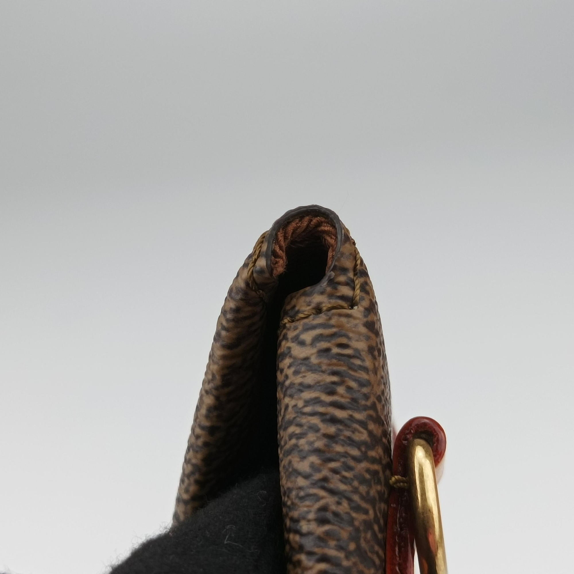 Envelope Pouch Brown Monogram Dust x Leather M11629 IC Chipエンベロップポーチ モノグラム/ブラウン モノグラムダスト x レザー M11629 ICチップ