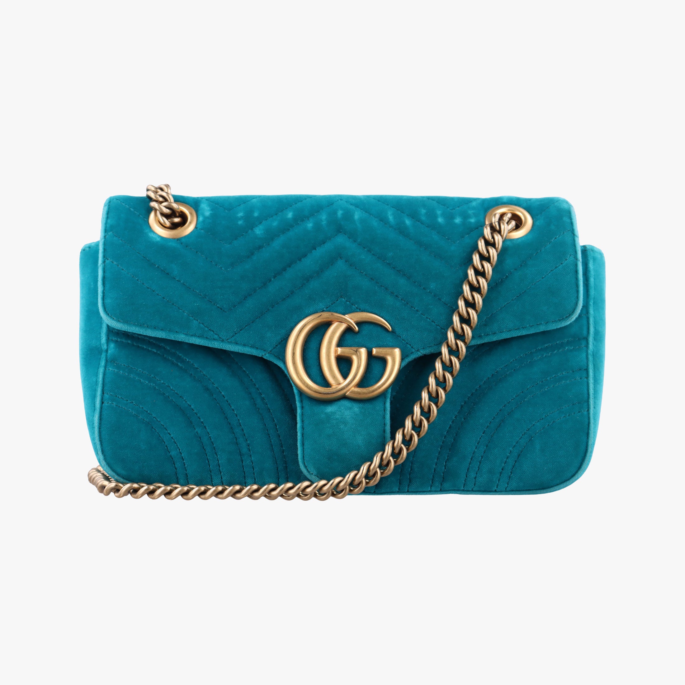 GG Marmont Blue velour 443497 A023704801GGマーモント ブルー ベロア 443497 A023704801