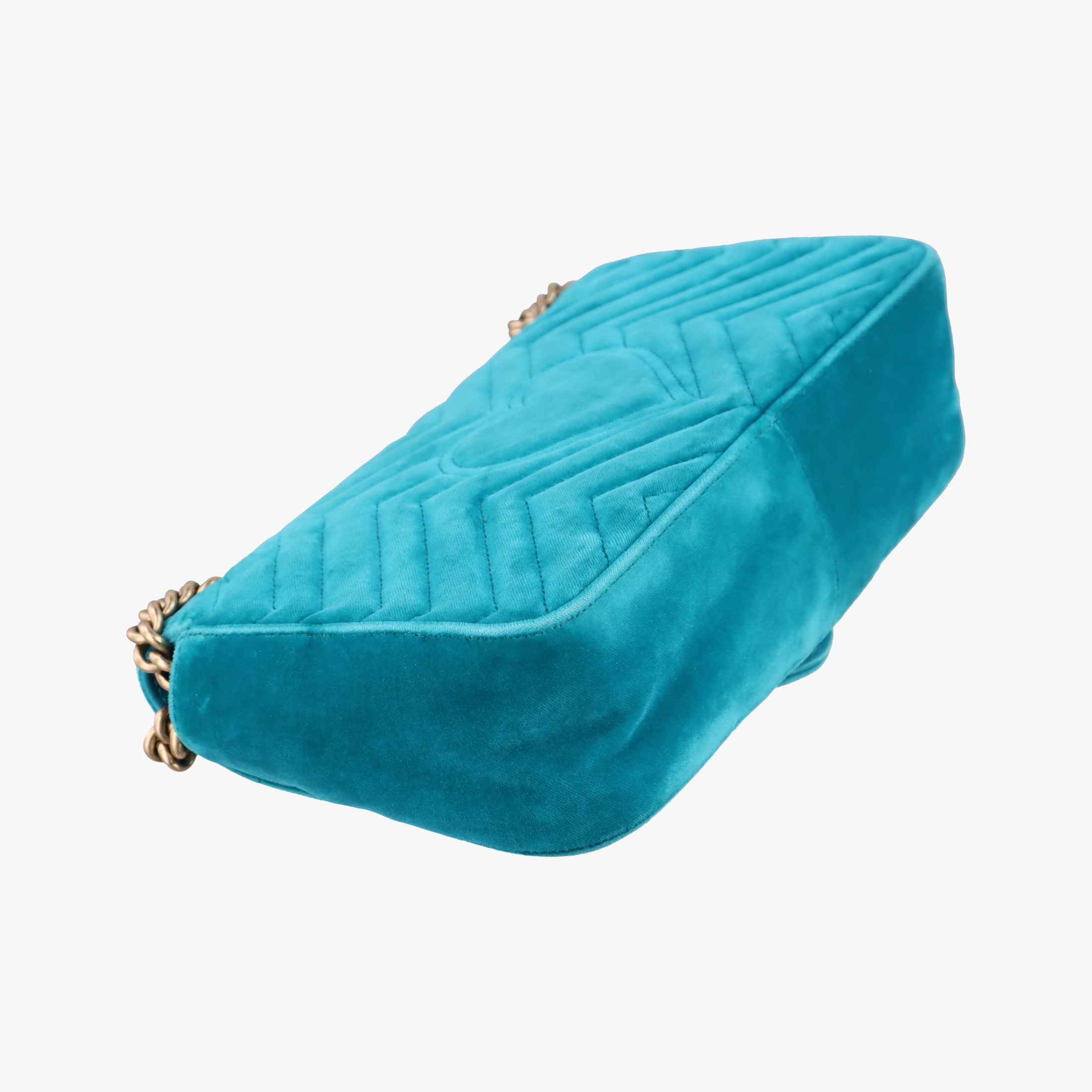 GG Marmont Blue velour 443497 A023704801GGマーモント ブルー ベロア 443497 A023704801