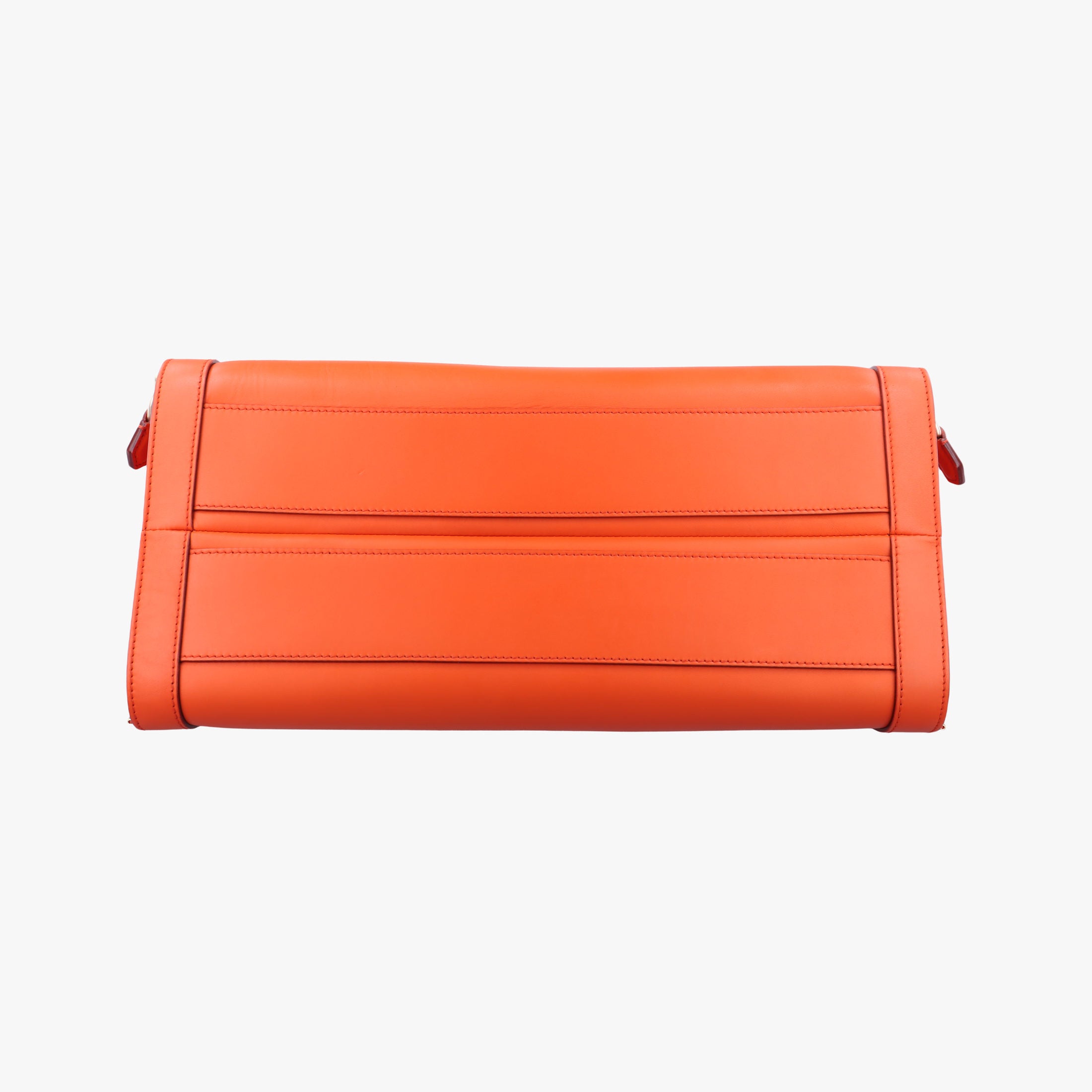 Pre-owned Givenchy Antigona Orange Smooth Calfskin Leather handbag | stylenewstar