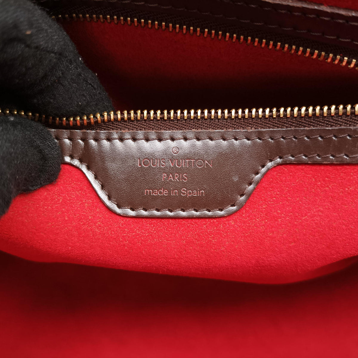 HAMPSTEAD PM EBENE Damier Canvas N51205 Lot number unknownハムプステッドPM エベヌ ダミエキャンバス N51205 製番不明