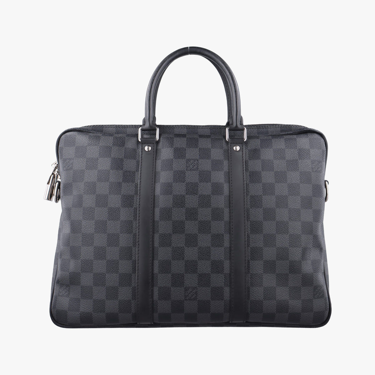 Porte Documents Voyage PM Noir Damier Graphite N41478 SR0186ポルト ドキュマン ヴォワヤージュ PM ノワール ダミエ グラフィット N41478 SR0186