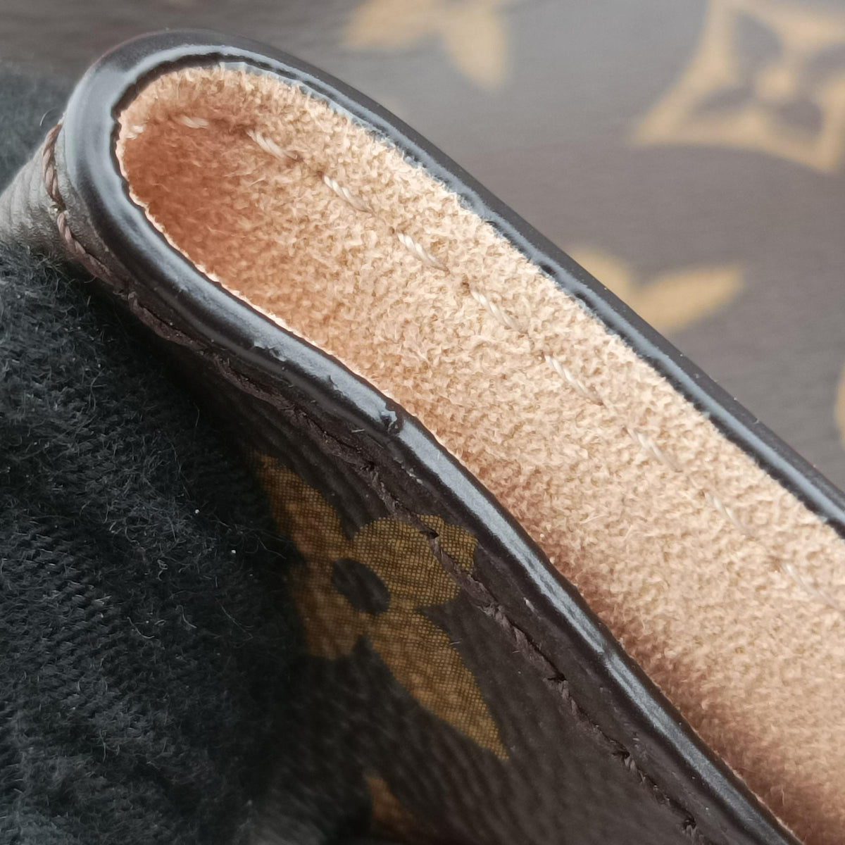 FLANDRIN Brown×CERISE Monogram Canvas×calf leather M41596 DU3186フランドリン モノグラム/ブラウン×スリーズ モノグラムキャンバス×カーフレザー M41596 DU3186