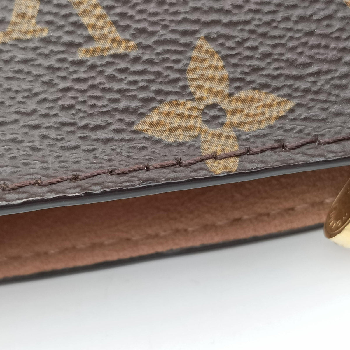 FLANDRIN Brown×CERISE Monogram Canvas×calf leather M41596 DU3186フランドリン モノグラム/ブラウン×スリーズ モノグラムキャンバス×カーフレザー M41596 DU3186