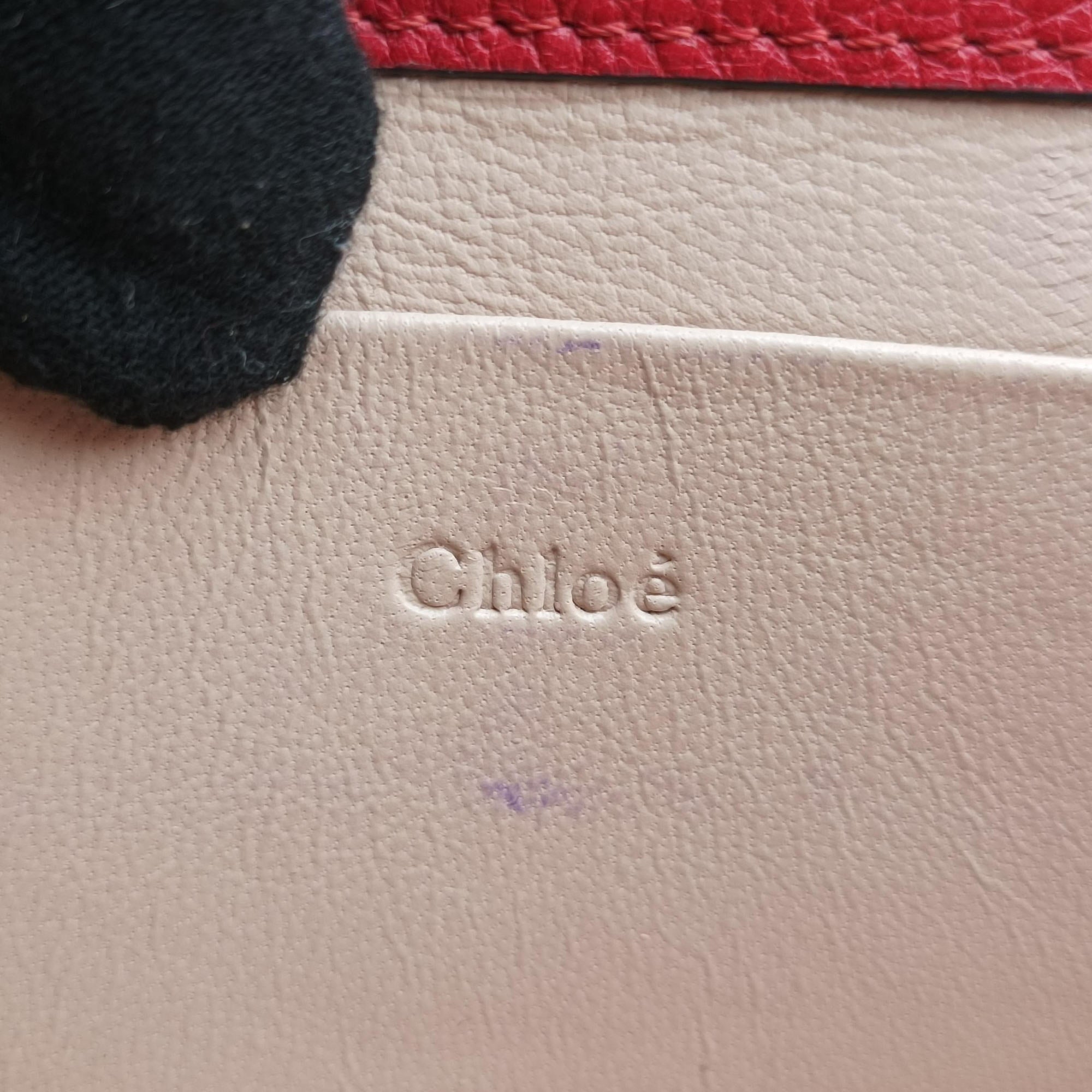 Nile Minaudiere Red Leather 02-18-99-65ナイル ミノディエール レッド レザー 02-18-99-65
