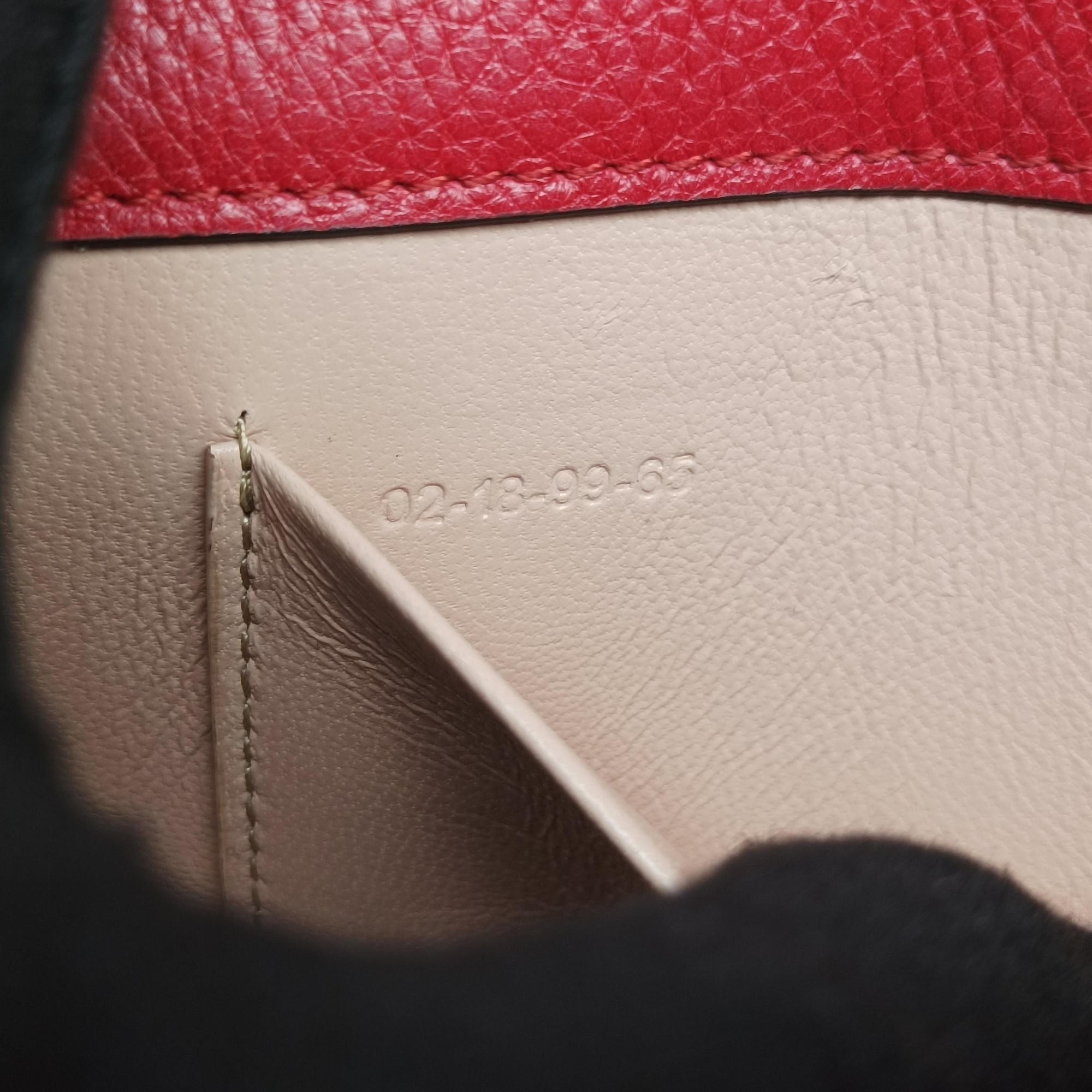 Nile Minaudiere Red Leather 02-18-99-65ナイル ミノディエール レッド レザー 02-18-99-65