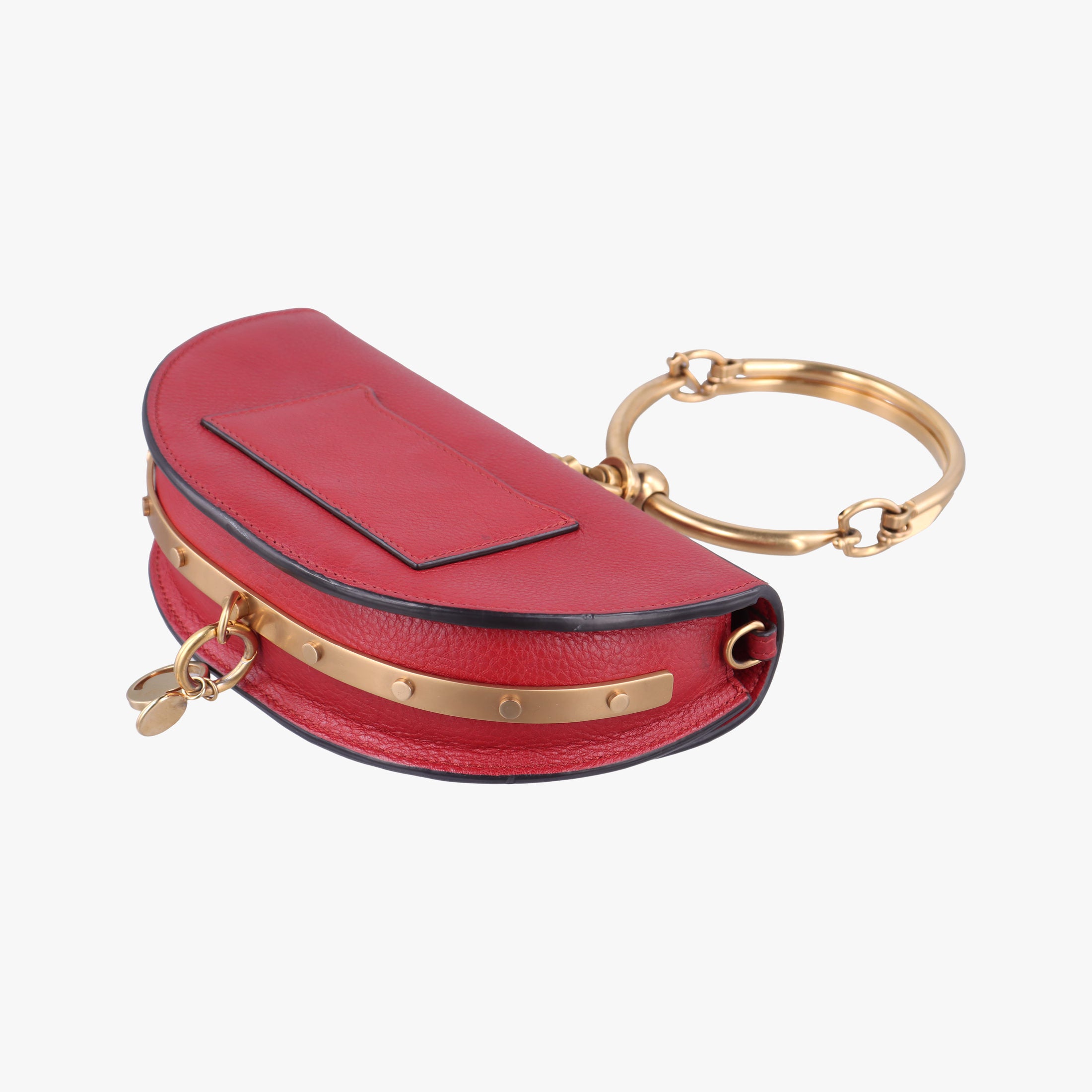 Nile Minaudiere Red Leather 02-18-99-65ナイル ミノディエール レッド レザー 02-18-99-65