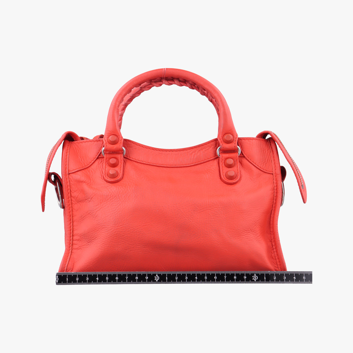 Electric Perforated Motorcycle City Orangered lambskin 300295.6565.H.528147エレクトリックペルフォレートモーターサイクルシティ オレンジレッド ラムスキン 300295.6565.H.528147