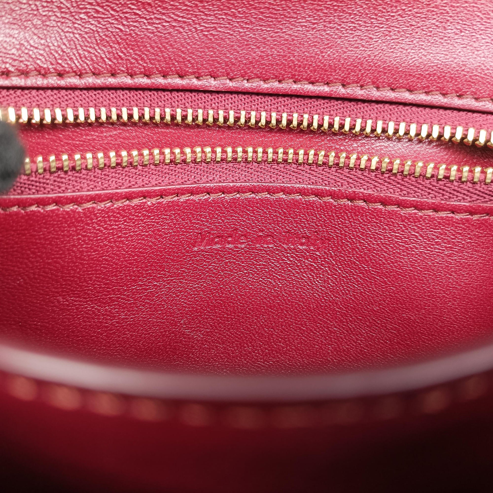 CLASSIC Burgundy Leather F-LA-2127クラシック スモール ワインレッド レザー F-LA-2127