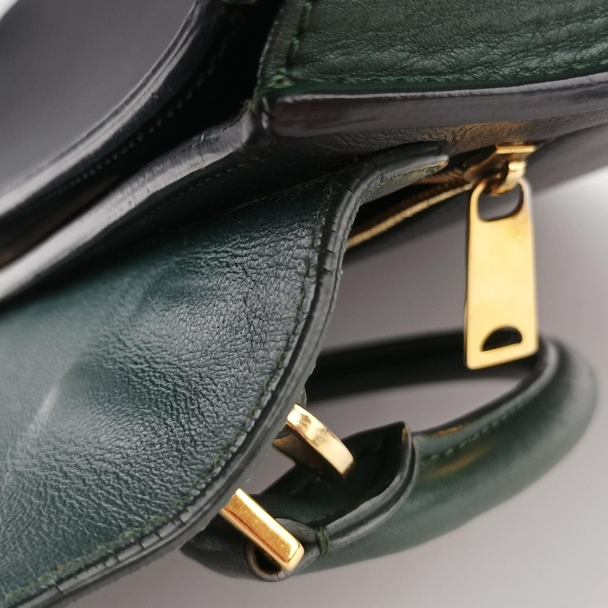 Trapeze Green×Black Leather W-VP-0136 W-MM-0173トラペーズ ミディアム グリーン×ブラック レザー W-VP-0136 W-MM-0173