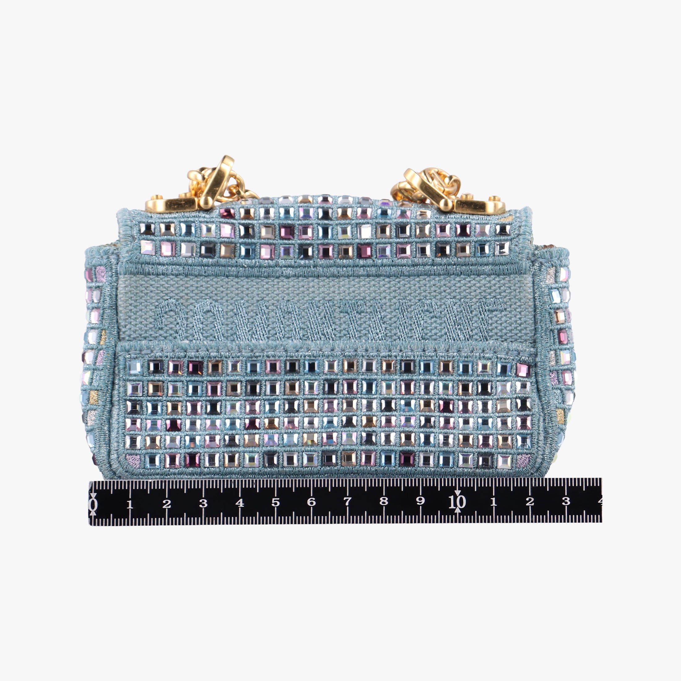 Caro Strass Micro Blue Fabric × Strass 50-MA-0252カロ ストラス刺繍 マイクロ ブルー ファブリック × ストラス 50-MA-0252