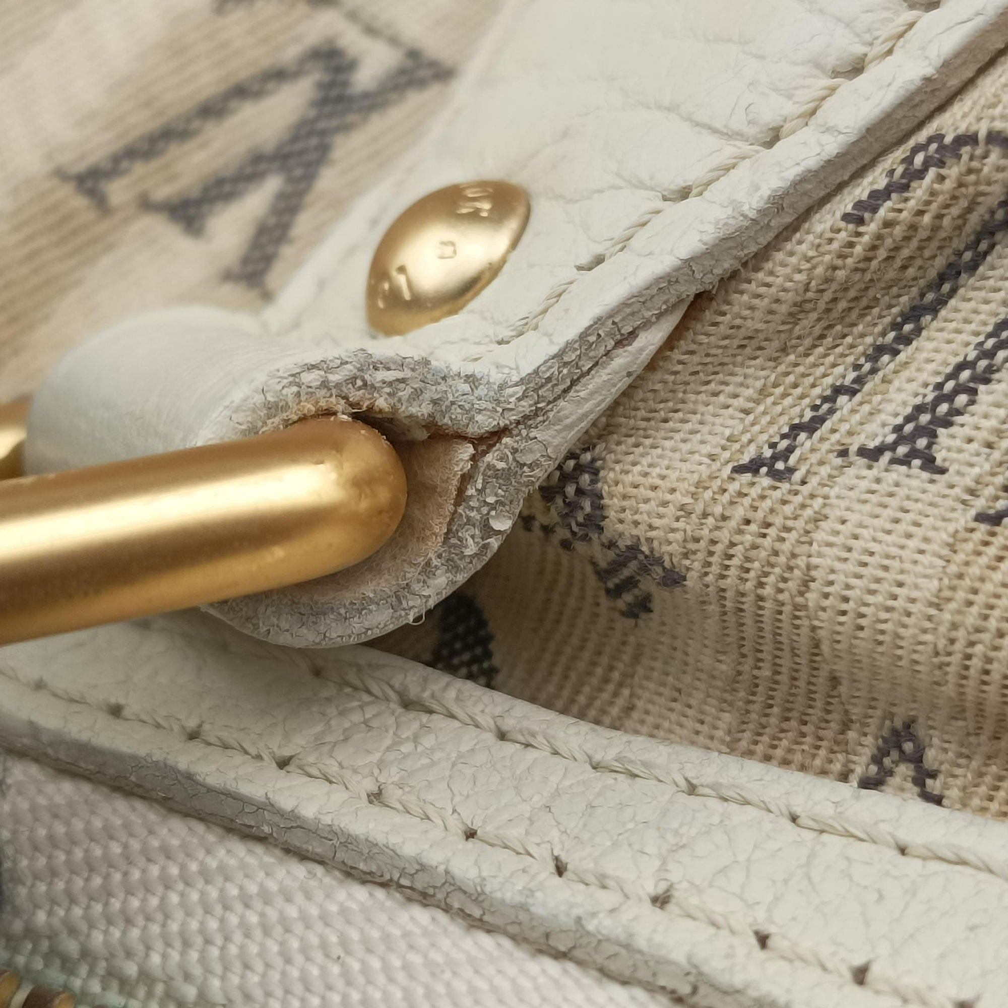 Marina GM Blanc Monogram Mini Lin Croisette M95492 TH0077マリナGM ブラン モノグラム・ミニ・クロワゼット M95492 TH0077
