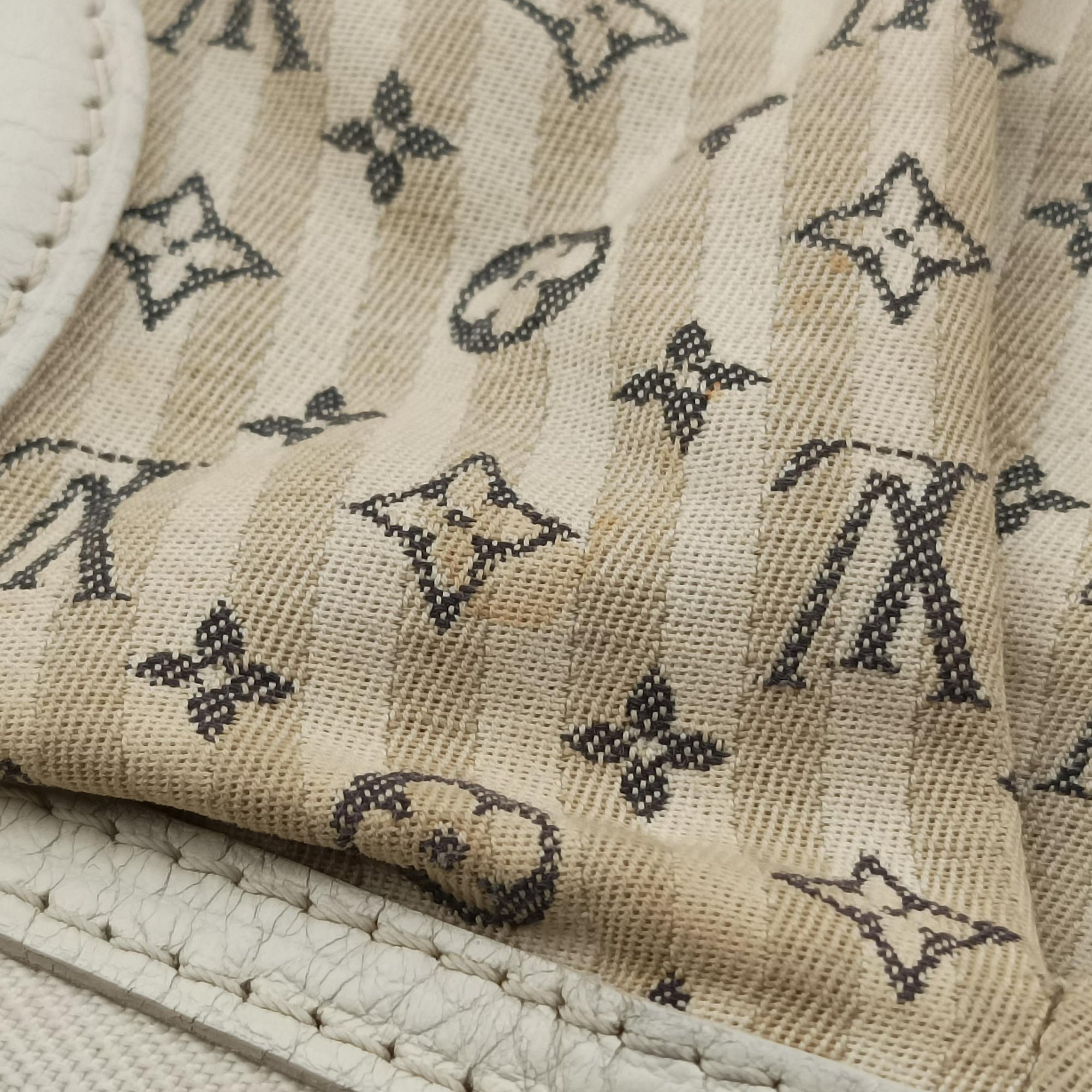 Marina GM Blanc Monogram Mini Lin Croisette M95492 TH0077マリナGM ブラン モノグラム・ミニ・クロワゼット M95492 TH0077