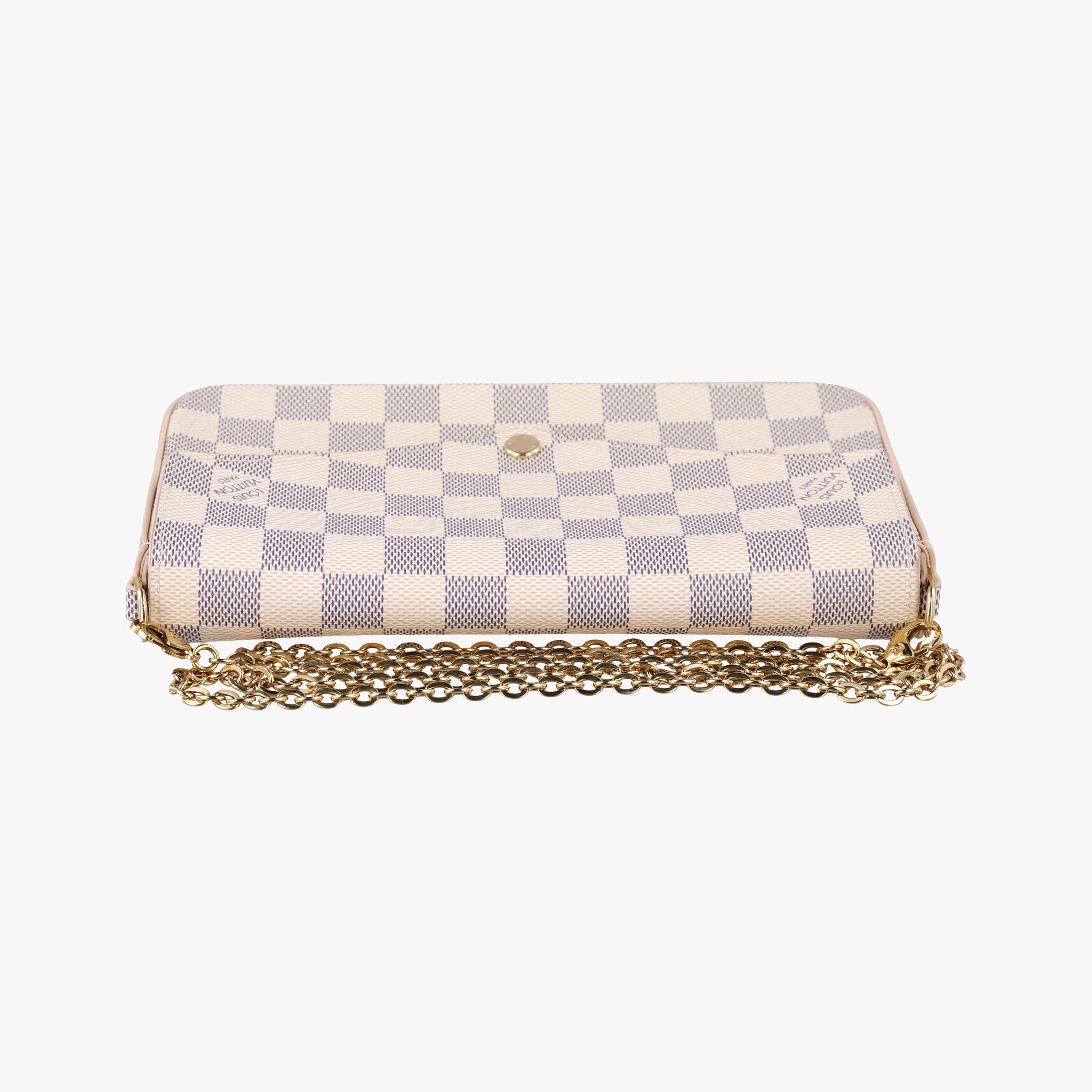 Pochette Felicie Azur Damier Canvas N63106 FH4270 IC Chipポシェットフェリシー アズール ダミエキャンバス N63106 FH4270 ICチップ