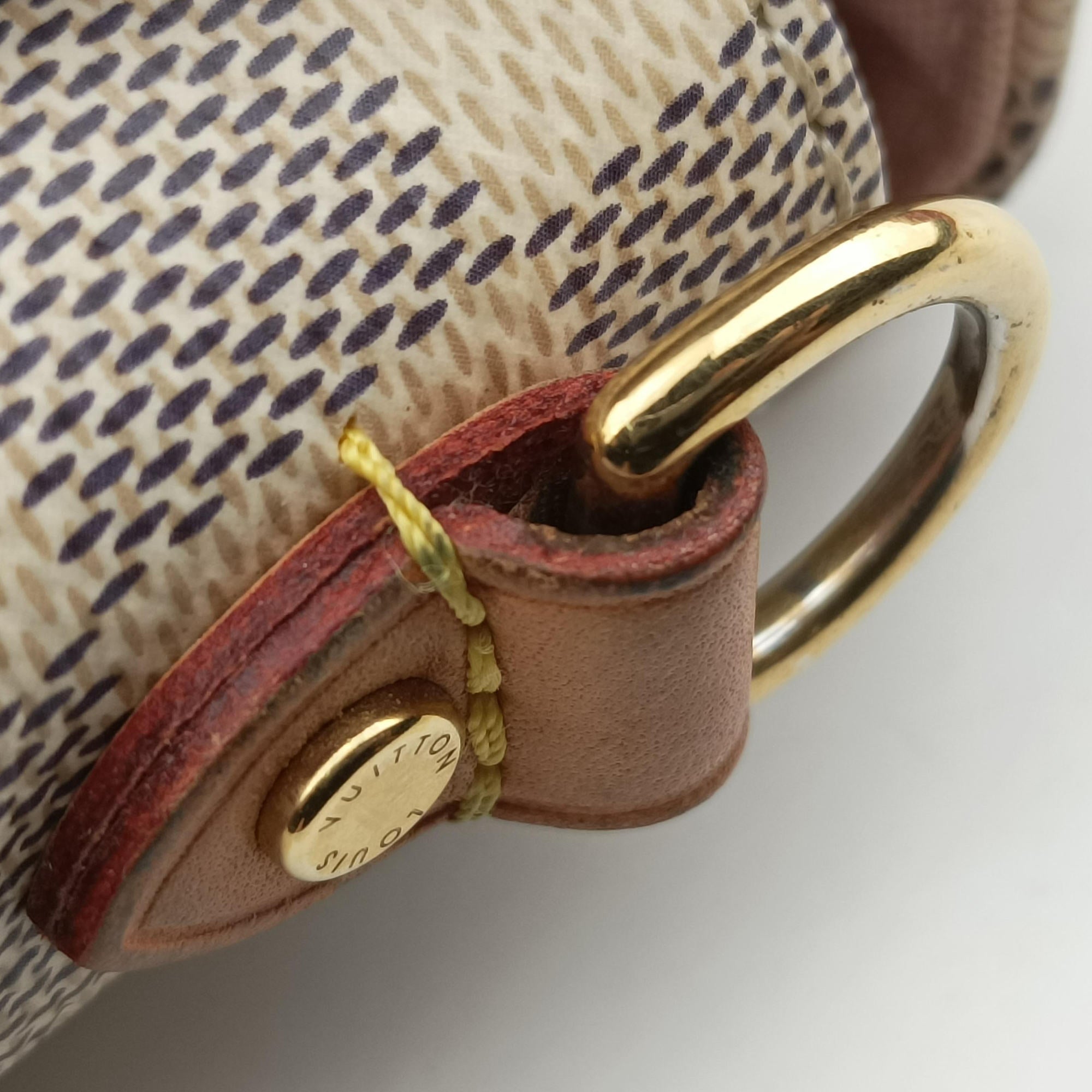 Secondhand Louis Vuitton CROISETTE Azur Damier Canvas N41581 shoulderbag | stylenewstar