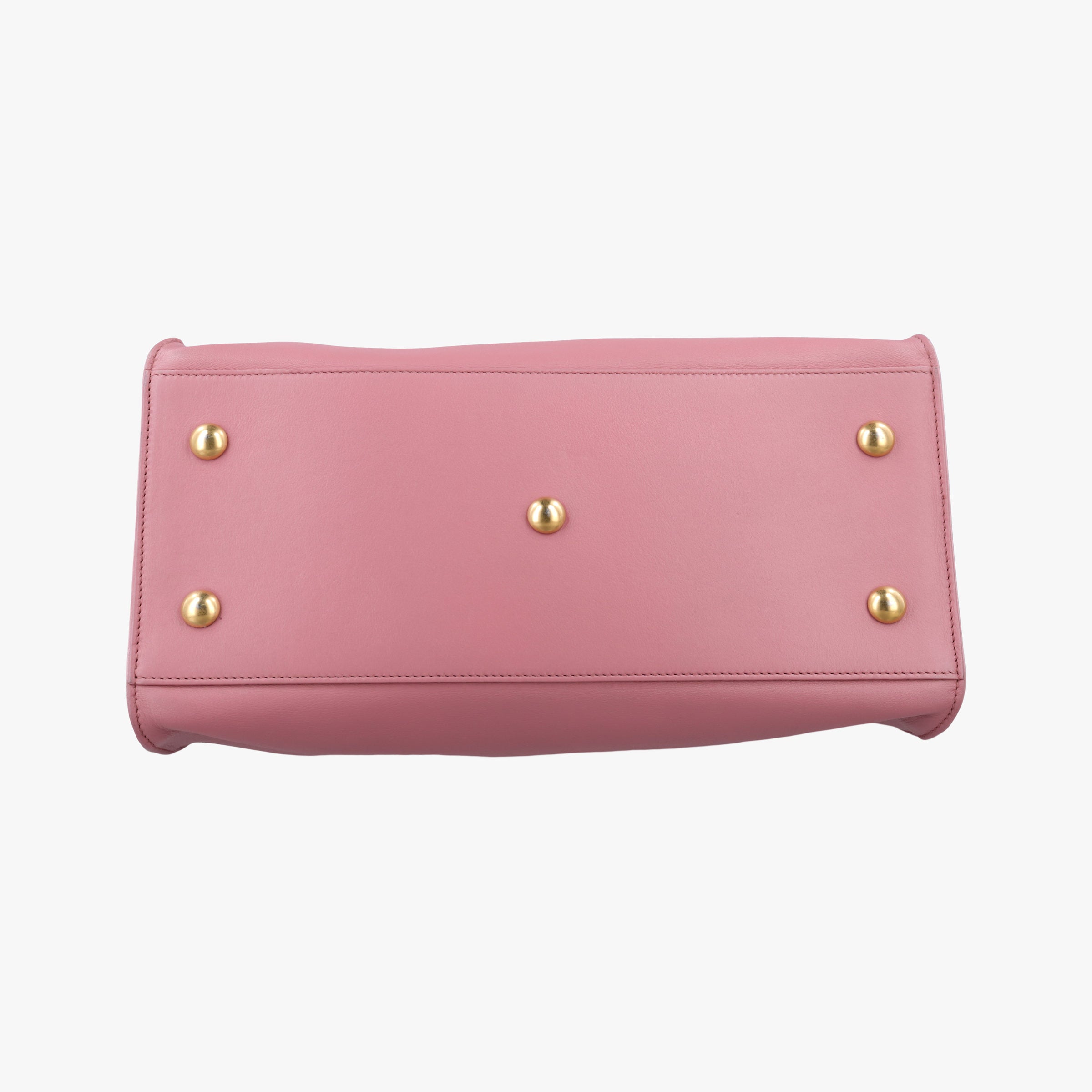 Pre-owned Yves Saint Laurent Y Ligne Petit Cabas Pink Leather 311210 shoulderbag | stylenewstar