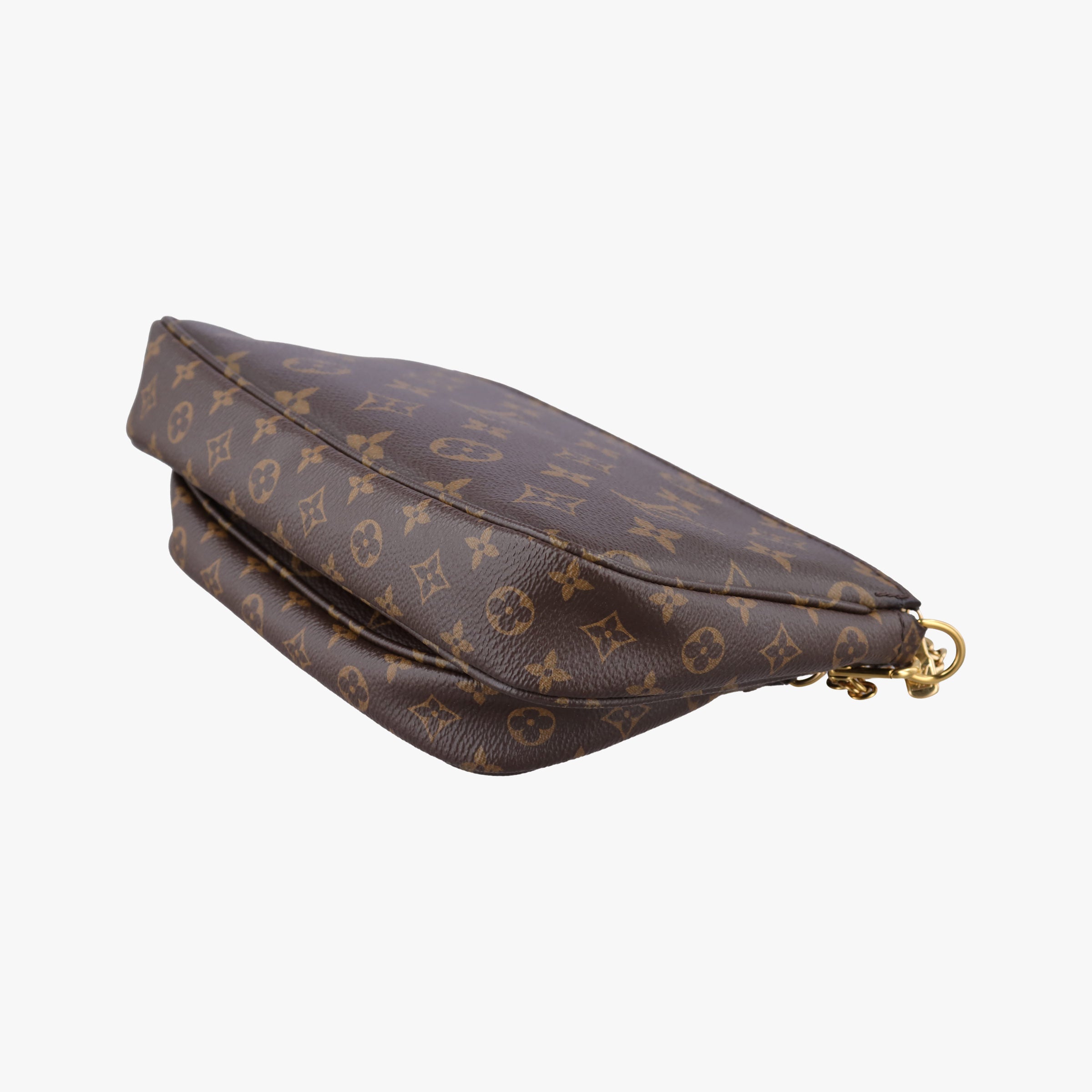 MULTI POCHETTE ACCESSOIRES MARRON×Khaki Monogram Canvas M44840 IC Chipミュルティポシェットアクセソワール マロン×カーキ モノグラムキャンバス M44840 ICチップ