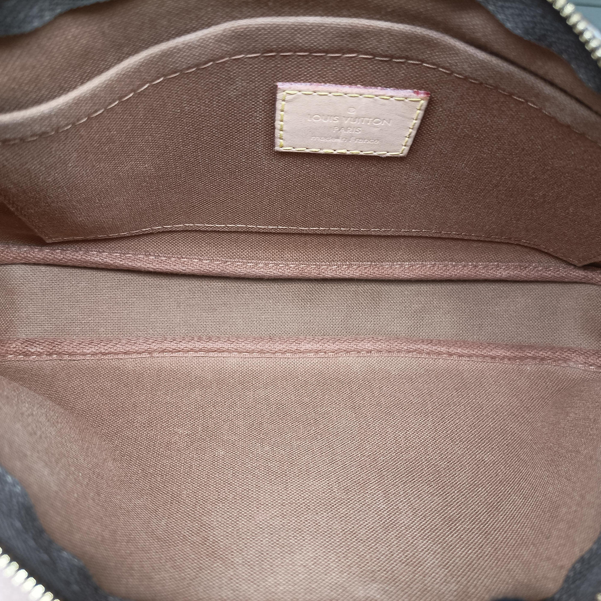 MULTI POCHETTE ACCESSOIRES MARRON×Khaki Monogram Canvas M44840 IC Chipミュルティポシェットアクセソワール マロン×カーキ モノグラムキャンバス M44840 ICチップ