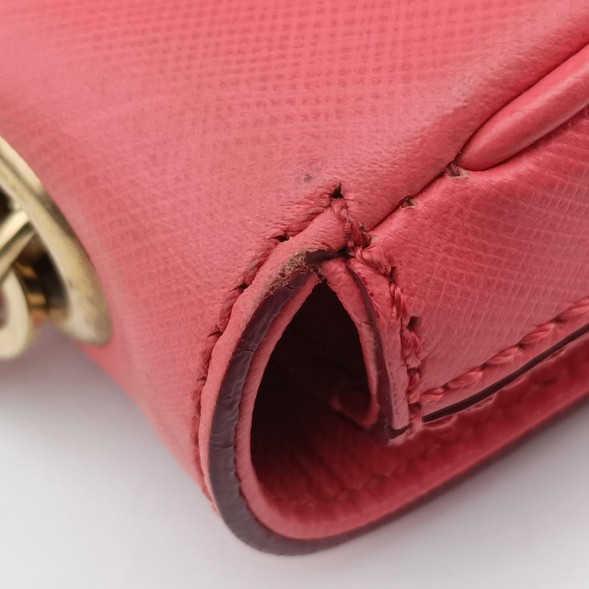 Gancini Pink Leather AU-21/B723ガンチーニ ピンク レザー AU-21/B723