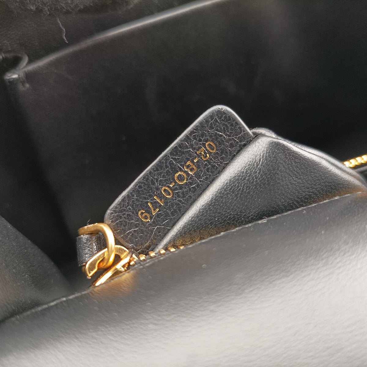 30 Montaigne Black Leather 02-BO-017930 モンテーニュ ブラック レザー 02-BO-0179