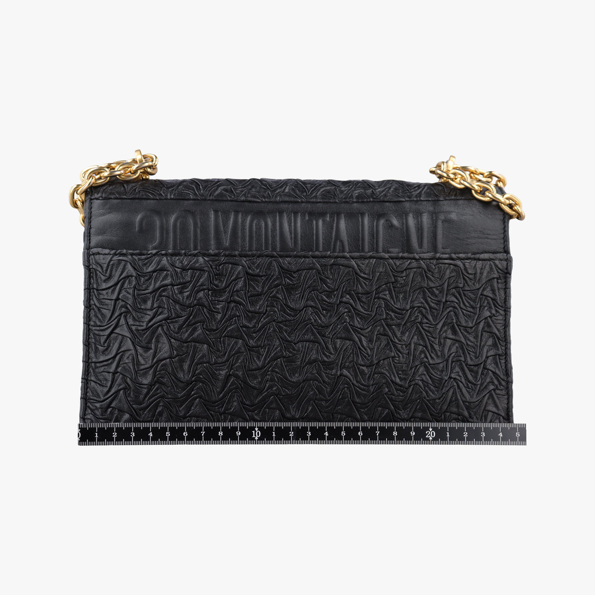 30 Montaigne Black Leather 02-BO-017930 モンテーニュ ブラック レザー 02-BO-0179