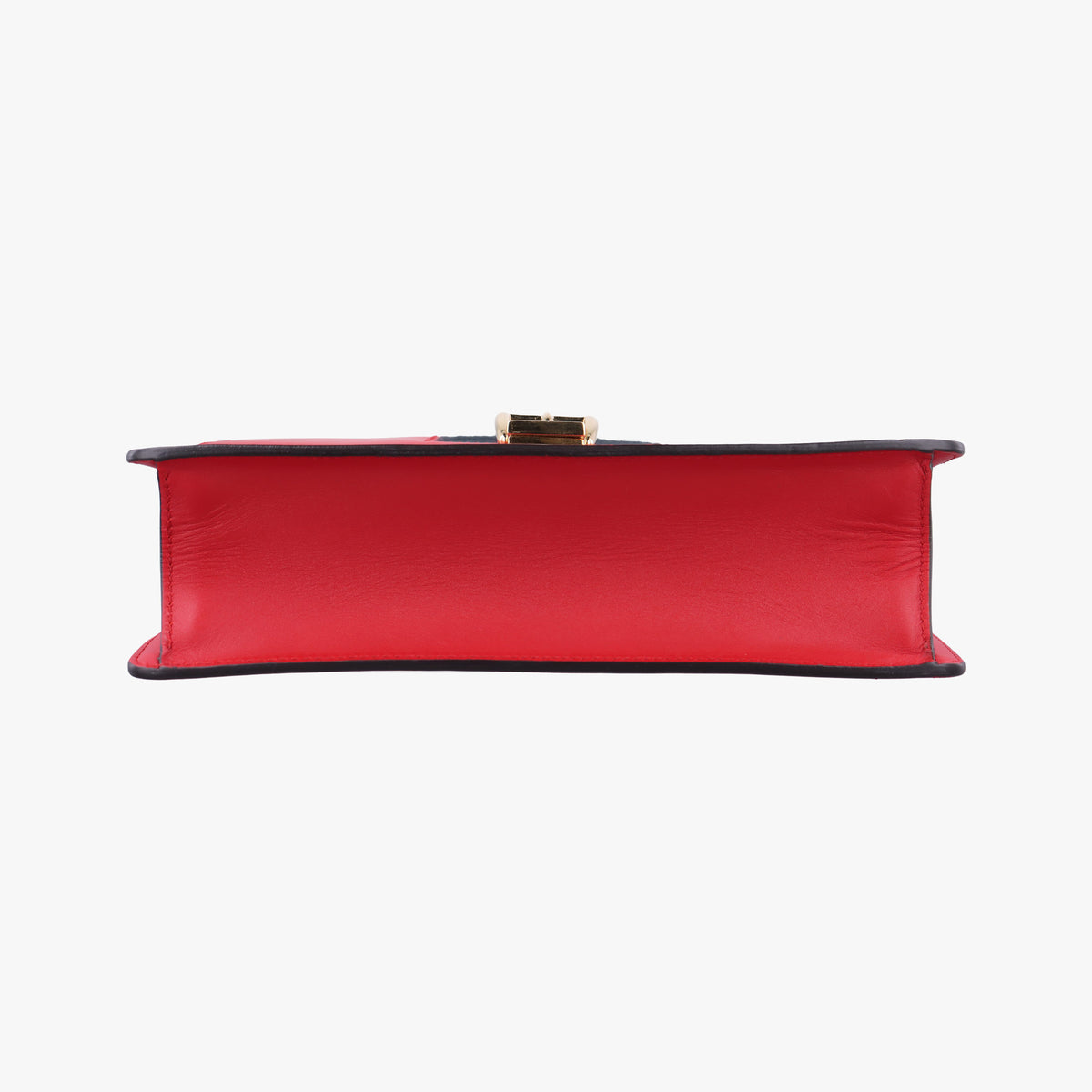 Sylvie Red×navy Leather 421882 I019562079シルヴィ レッド×ネイビー レザー 421882 I019562079