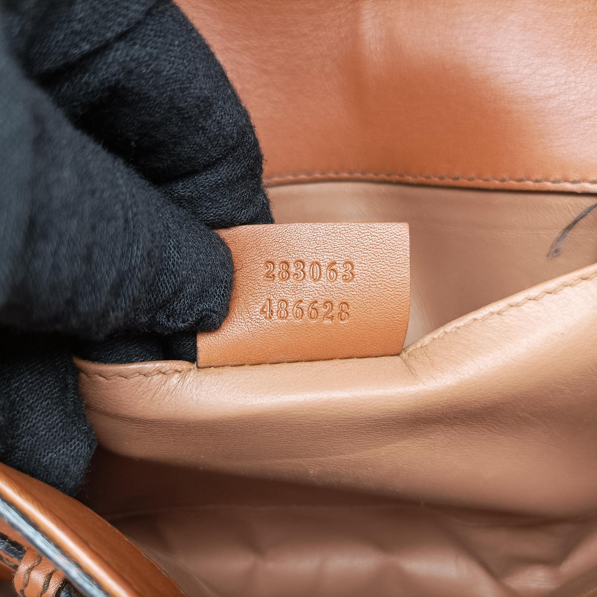 Emily Camel Leather 283063 F011110377エミリー キャメル レザー 283063 F011110377