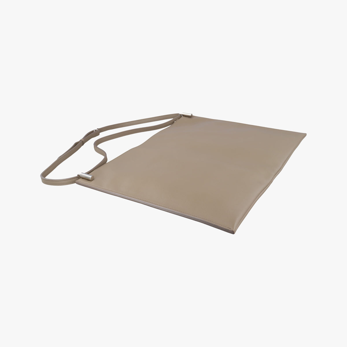 Pre-owned Celine Fortune cookie khaki Leather shoulderbag | stylenewstar