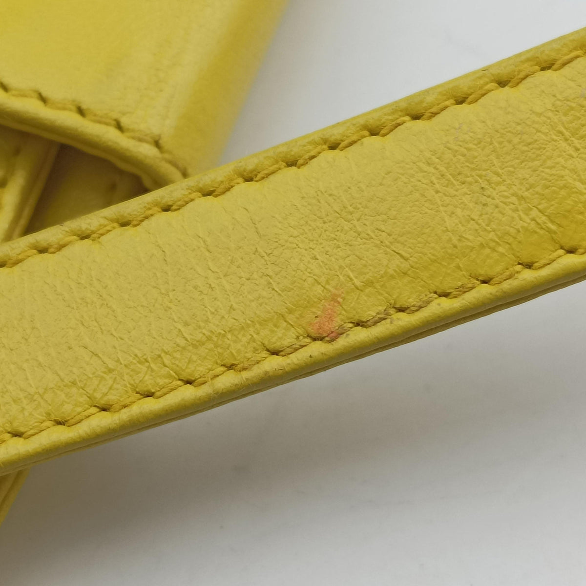 Color Block Baguette Yellow Leather 26685 2354/26685/008パンプキンママバゲット イエロー レザー 26685 2354/26685/008